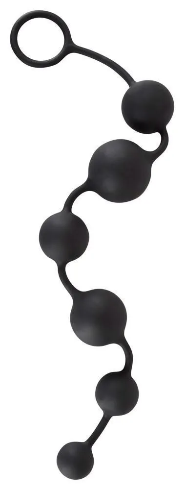 Анальні намиста Black Velvets Anal Beads, 40 cm (чорний)