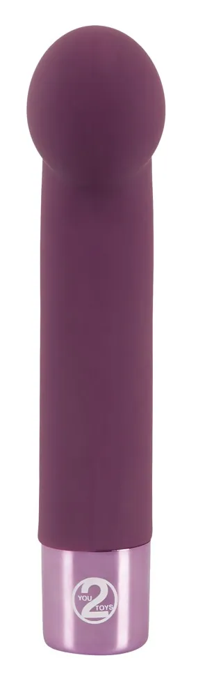 You2Toys Elegant Series G-Spot Vibe - Wibrator, Fioletowy, 16 cm