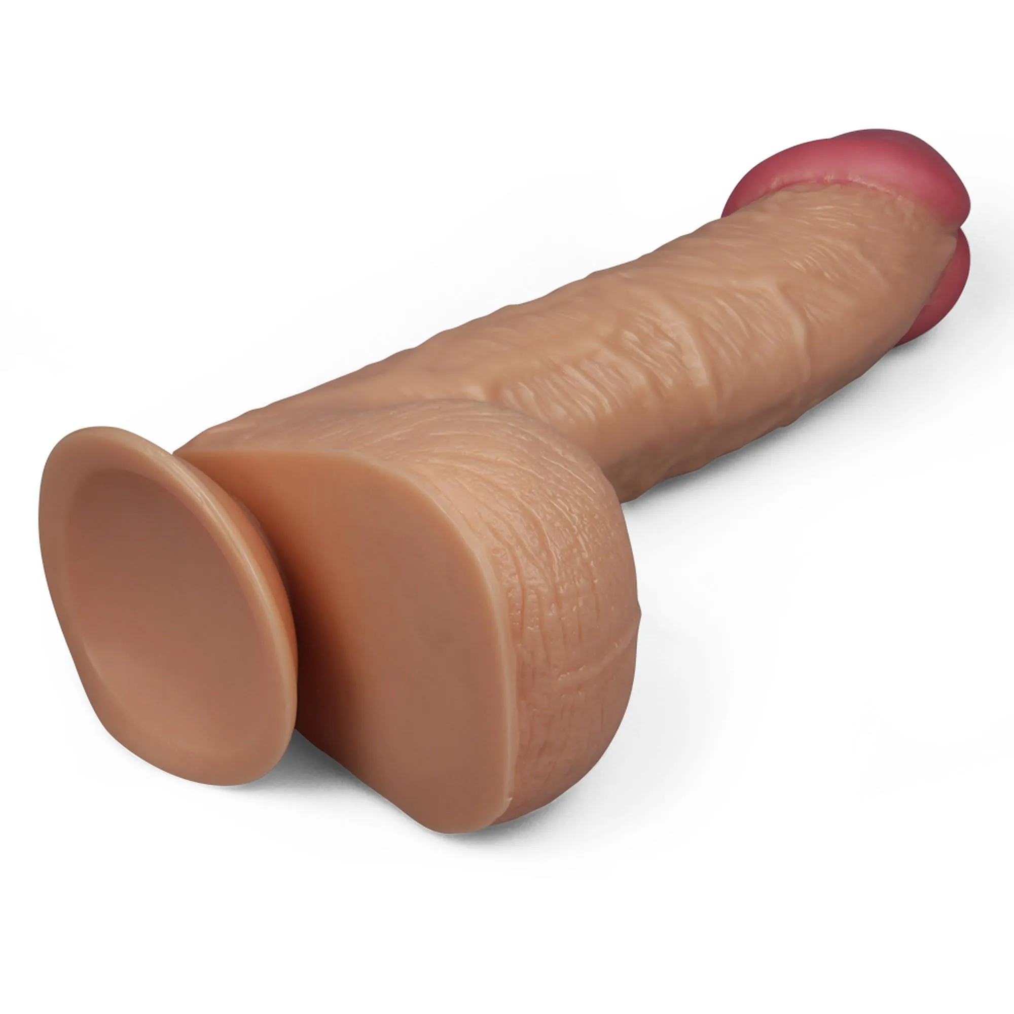 Большой фаллоимитатор LoveToy Legendary King Sized Realistic, 28 см (телесный)