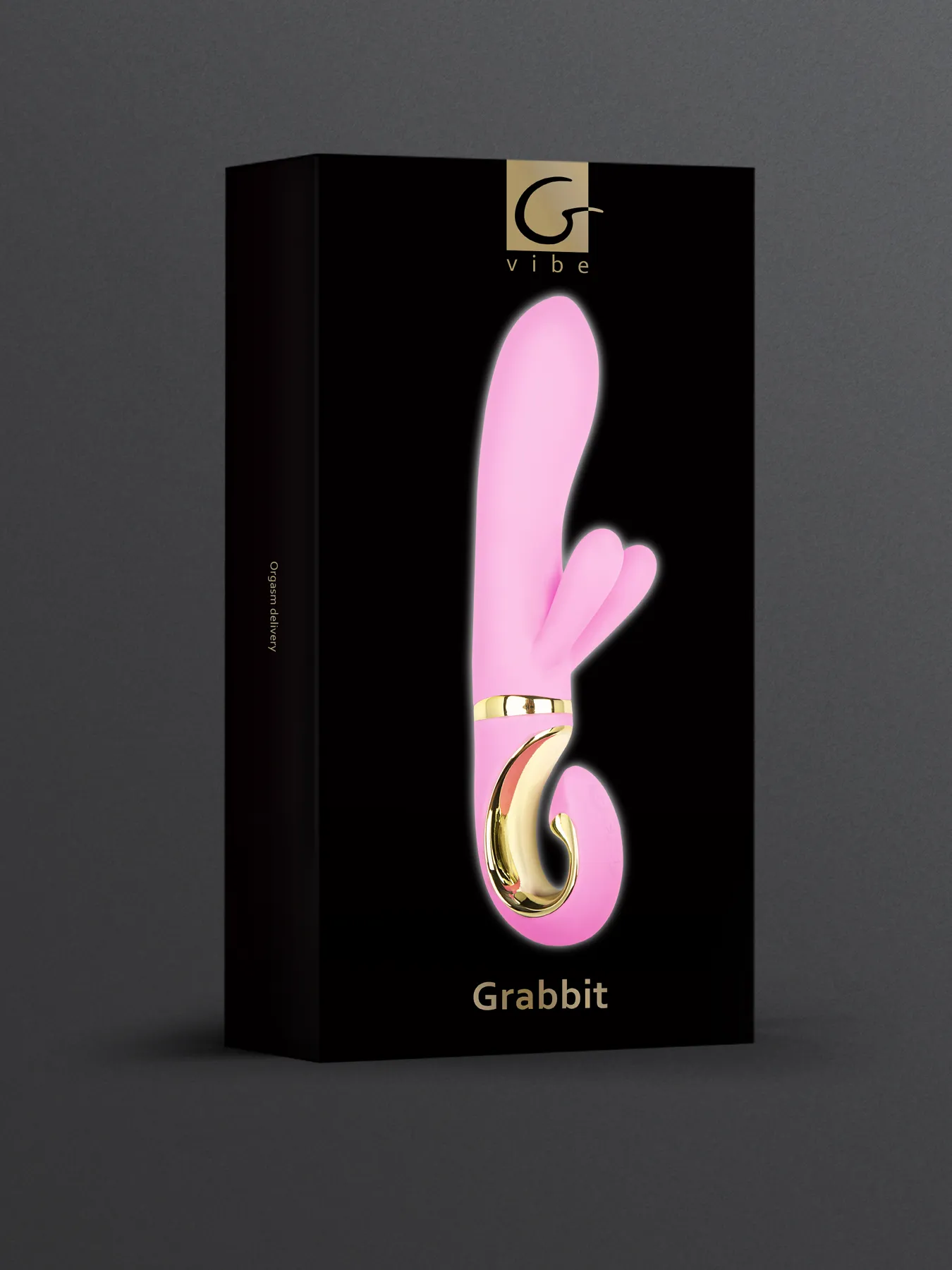 Вибратор-кролик Gvibe Grabbit, 22 см (светло-розовый)