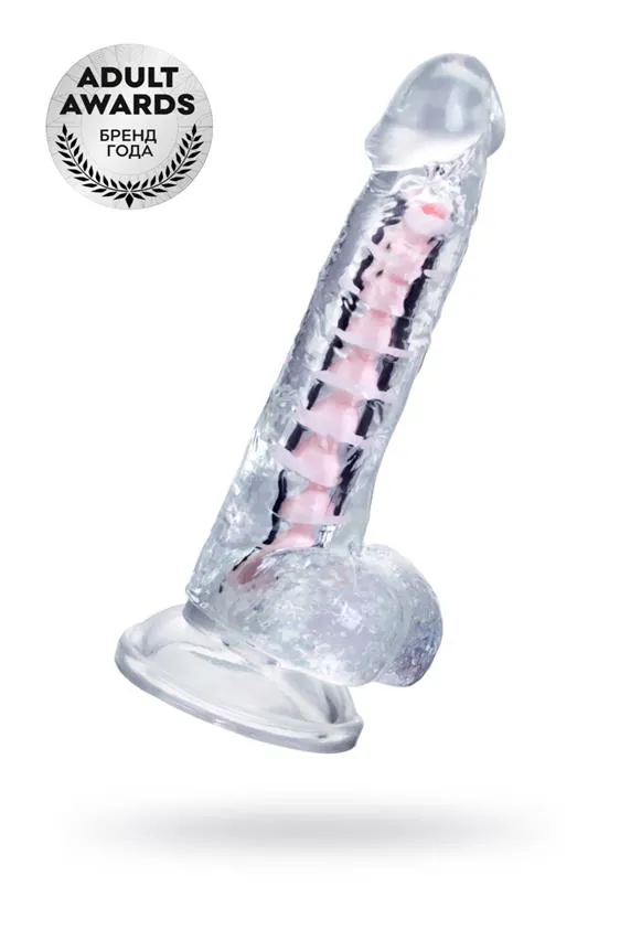 Фаллоимитатор A-Toys Paret, 18 см (прозрачный)