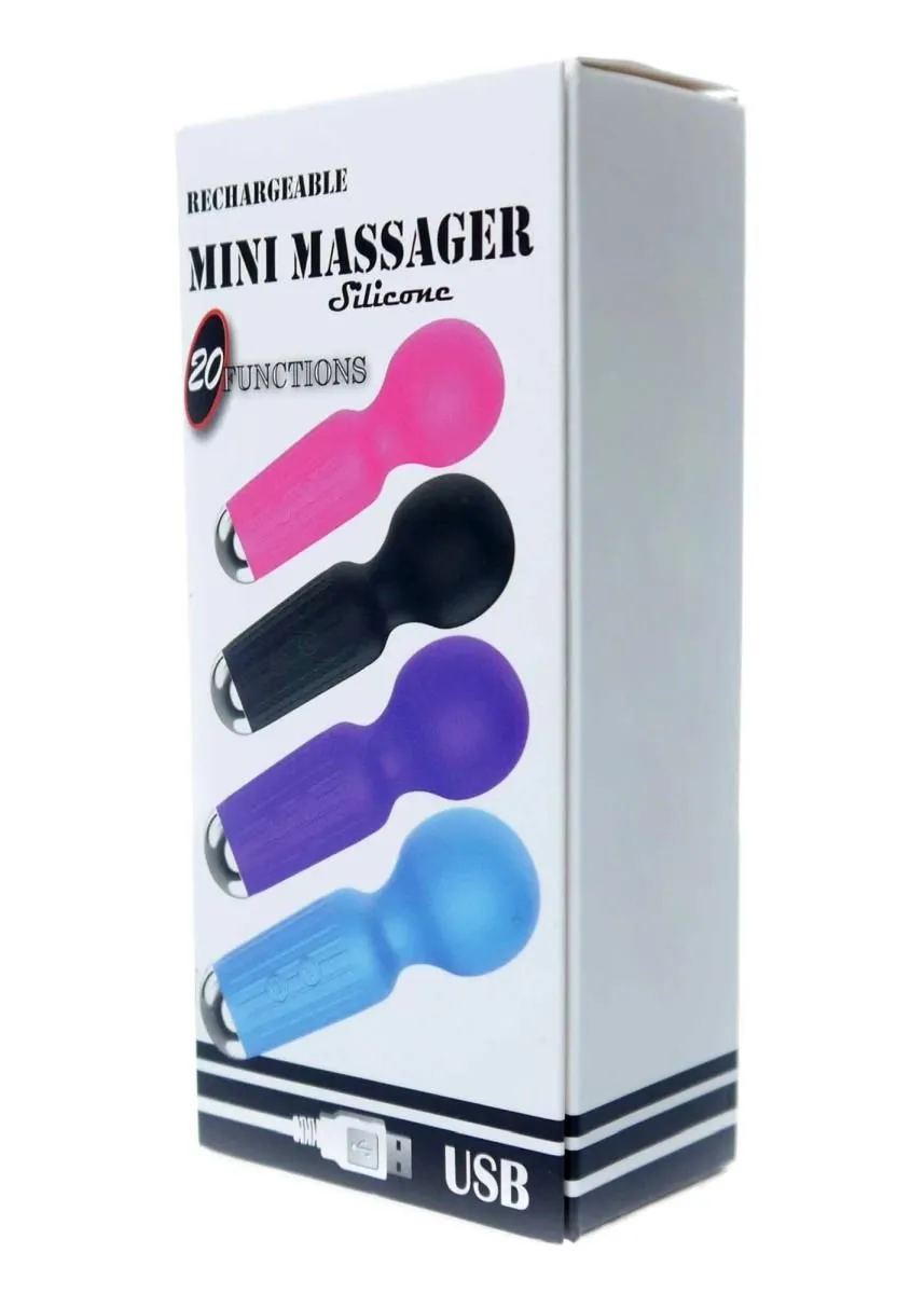 Вібромасажер Boss Series Rechargeable, 11 см (блакитний)