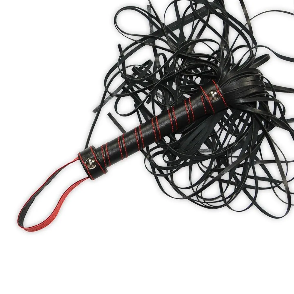 Lovetoy Beginners Flogger - Pejcz, Czarny, 45.7 cm