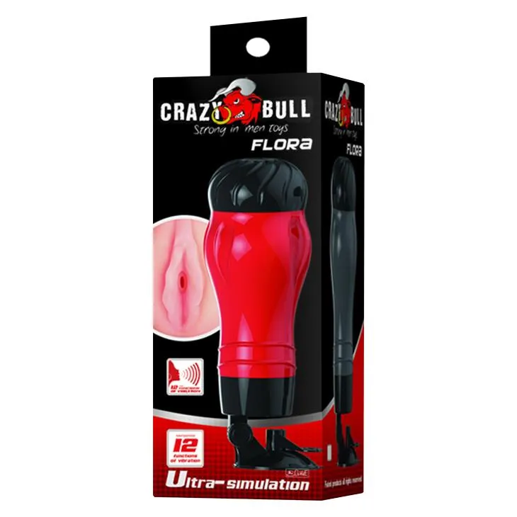 Мастурбатор Crazy Bull Flora Vagina 12 Function