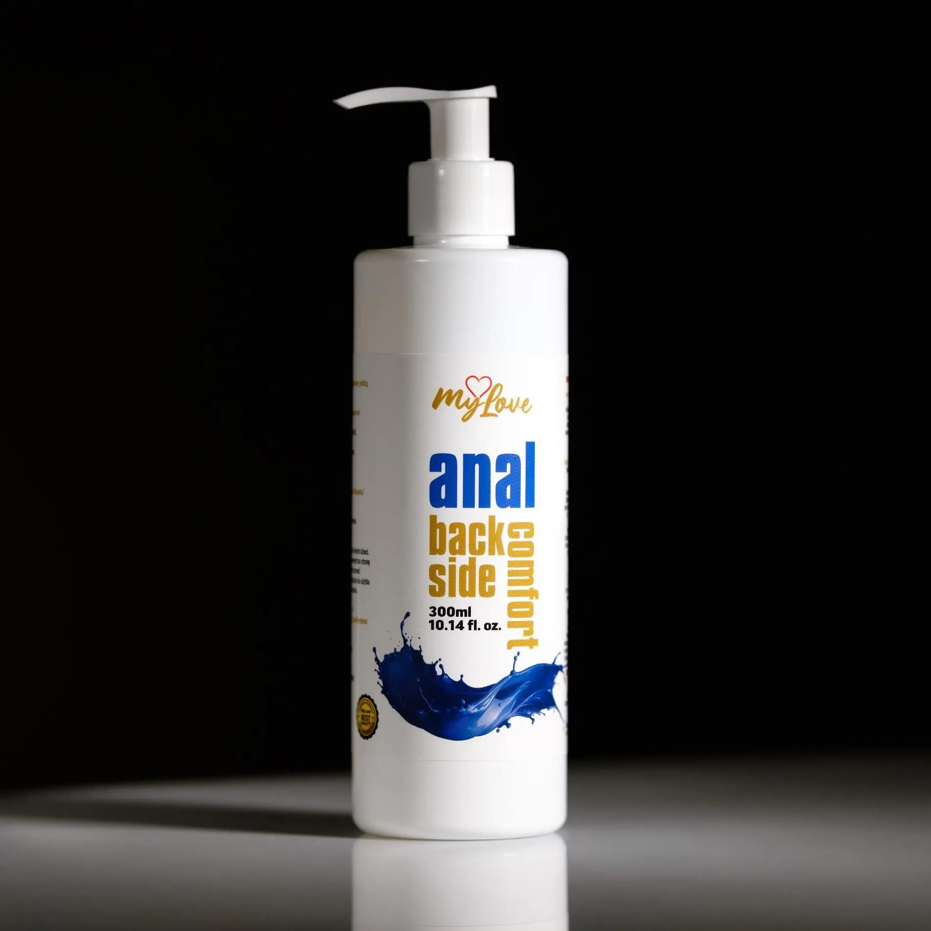 MyLove Anal Back Side Comfort - Lubrykant analny, Mięta, 300 ml