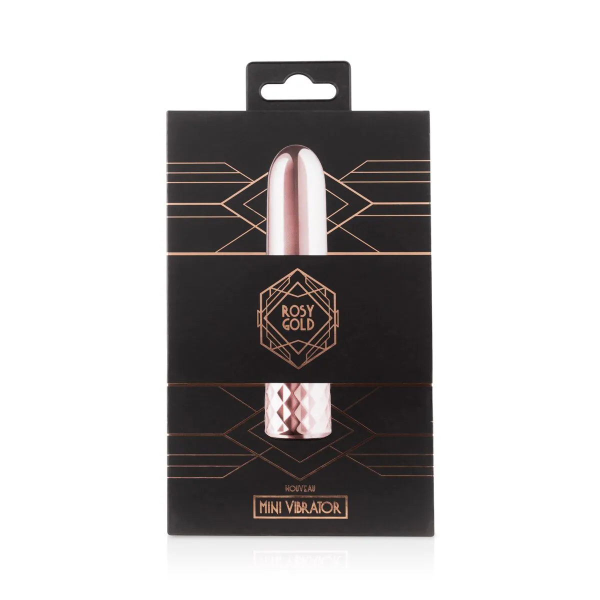 Вібратор Rosy Gold Nouveau Mini, 9 см (рожеве золото)