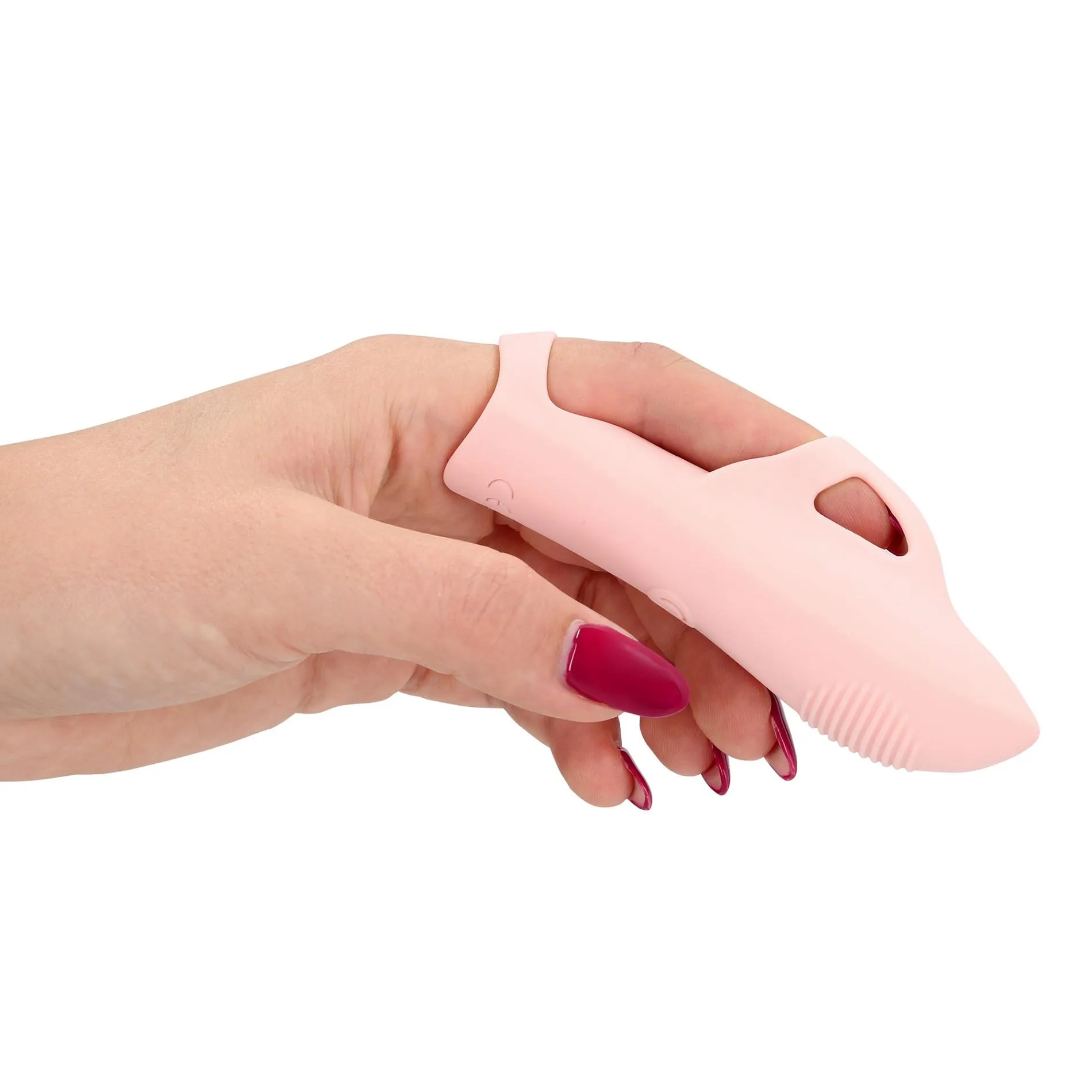 Вібратор на палець Loveline Silicone Finger, 11.2 см (рожевий)