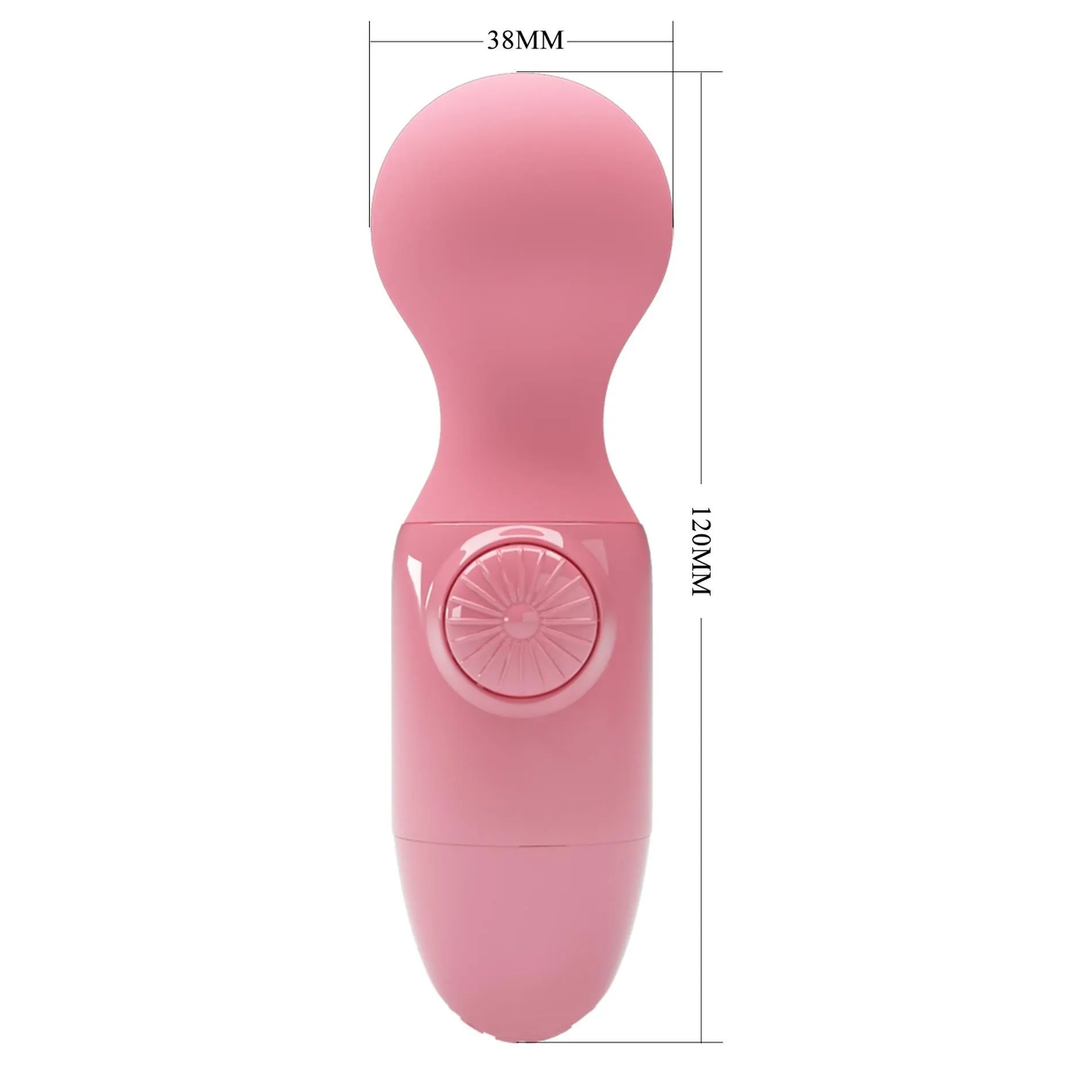 Вібромасажер Pretty Love Mini Stick Little Cute, 12 см (рожевий)