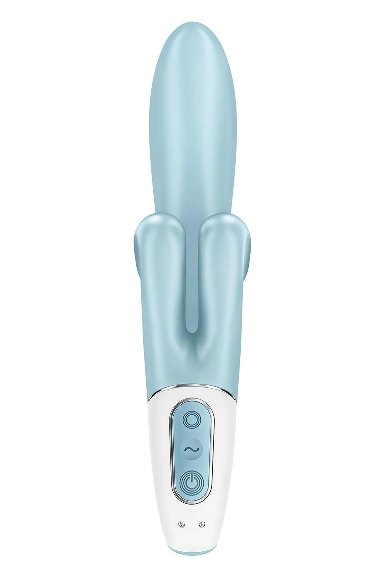 Вибратор-кролик Satisfyer Touch Me, 20 см (голубой)