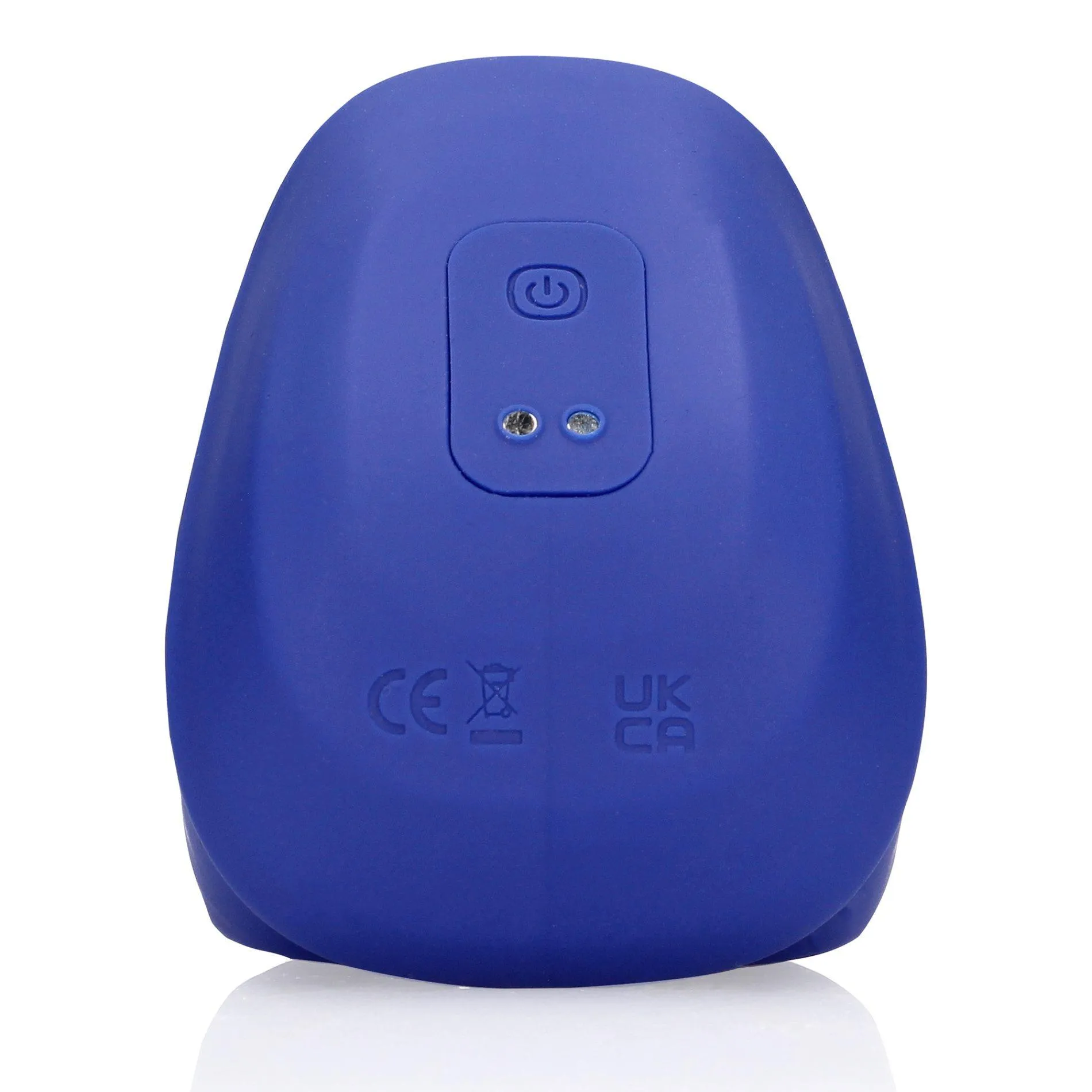 Мастурбатор с вибрацией Loveline Vibrating And Pulse Wave Stroker (синий)