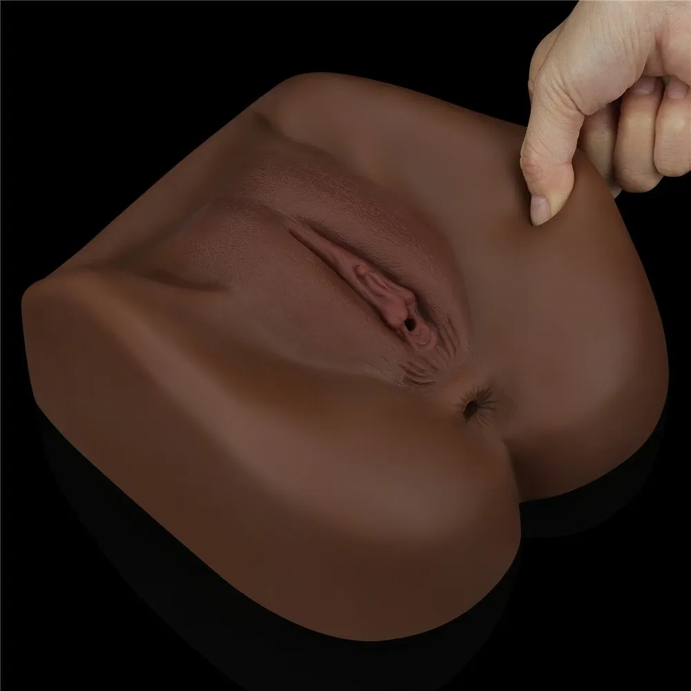 Lovetoy Streetgirl's #1 Black - Masturbator, Brązowy, 19 cm