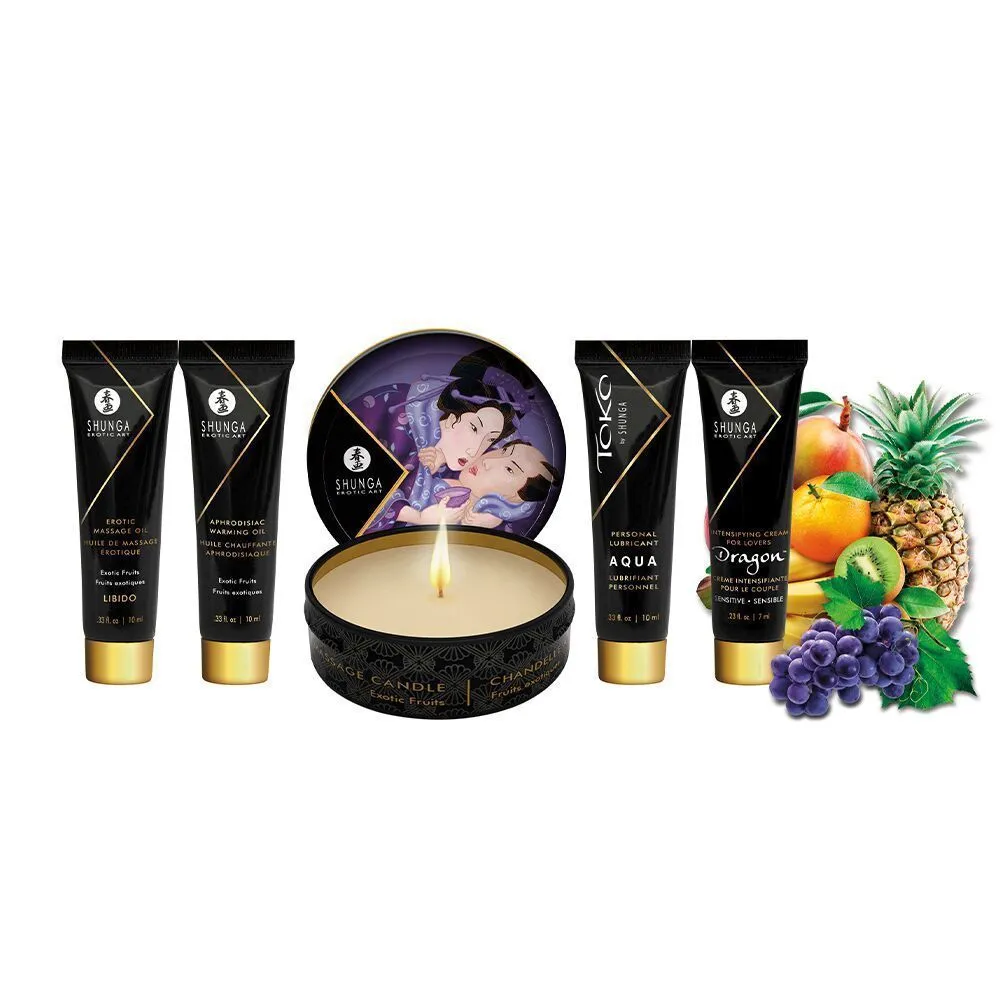 Набір для масажу Shunga Geisha's Secret Kit Exotic Fruits, 5 предметів