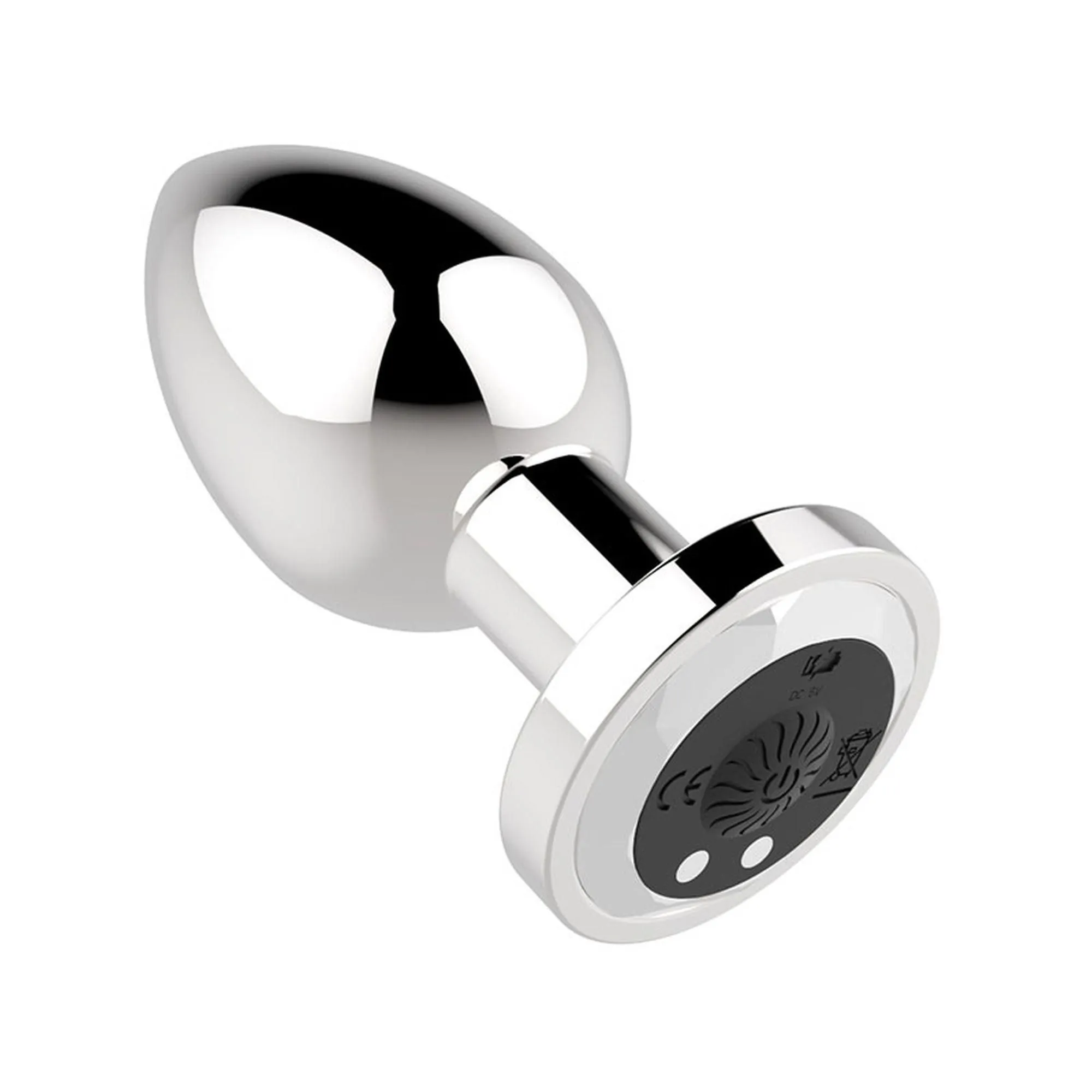 Анальна пробка B - Series Magic Rechargeable Butt Plug, 8.4 см (сріблястий)
