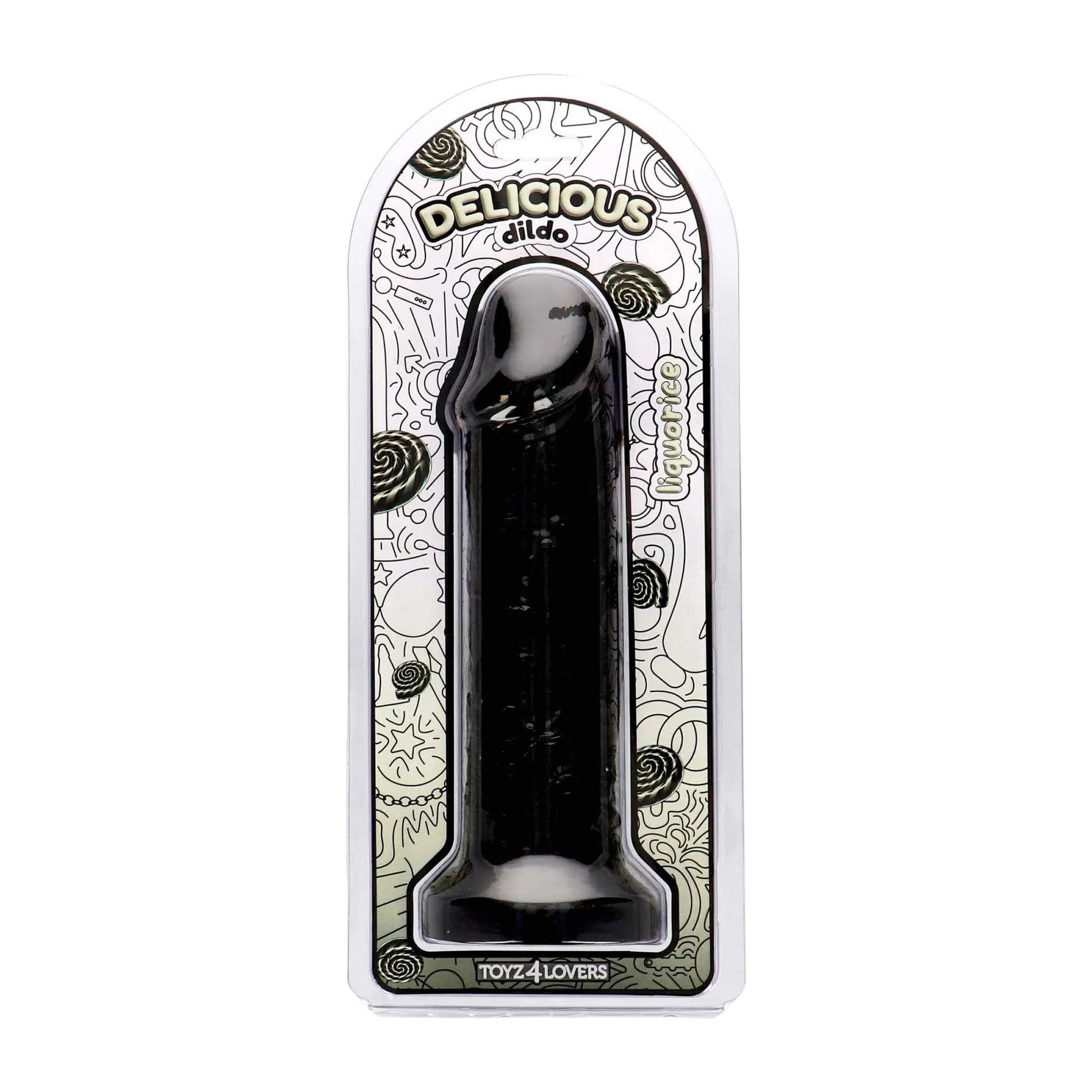 Фаллоимитатор Toyz4lovers With The Scent Of Licorice, 25 см (черный)