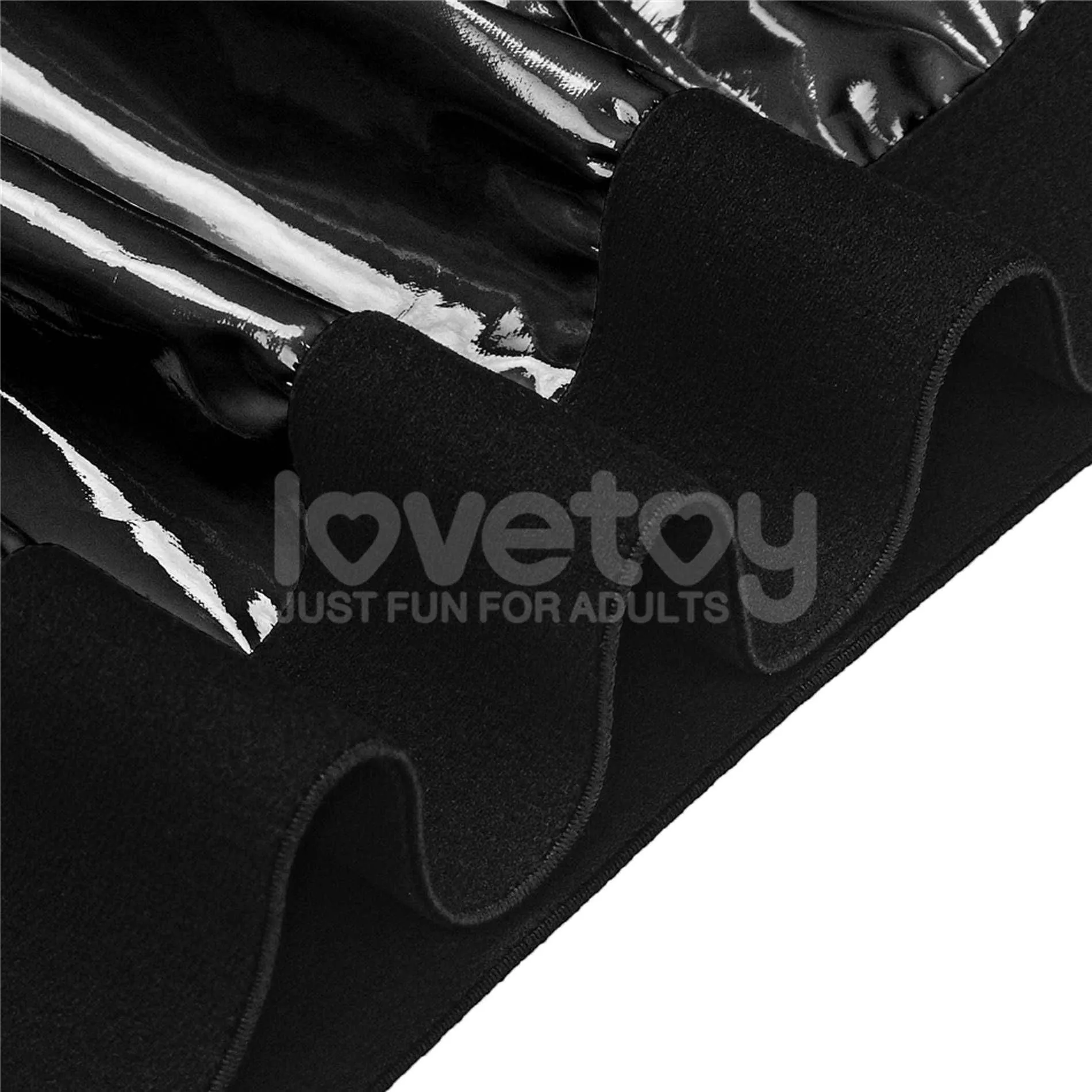 Труси для страпону Lovetoy Chic Strap-On Shorts, 28-31 (чорний)