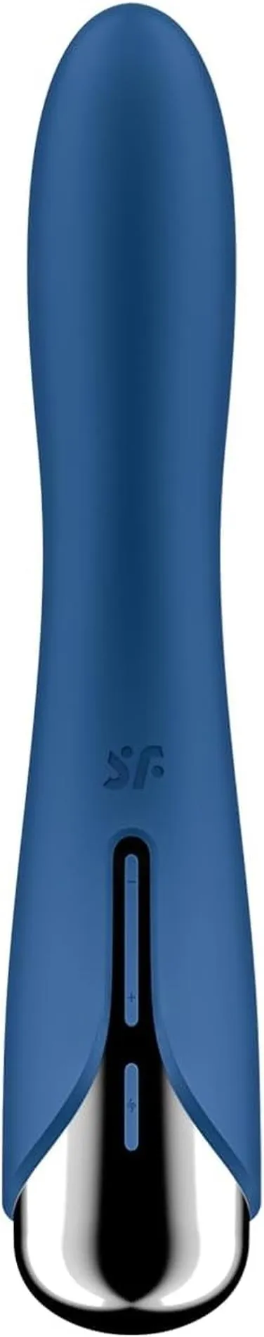 Вибратор Satisfyer Spinning Vibe 1, 17,5 см (синий)