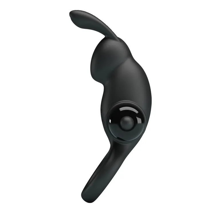 Эрекционное кольцо Pretty Love Vibrant Penis Ring I, 11,3 см (черный)