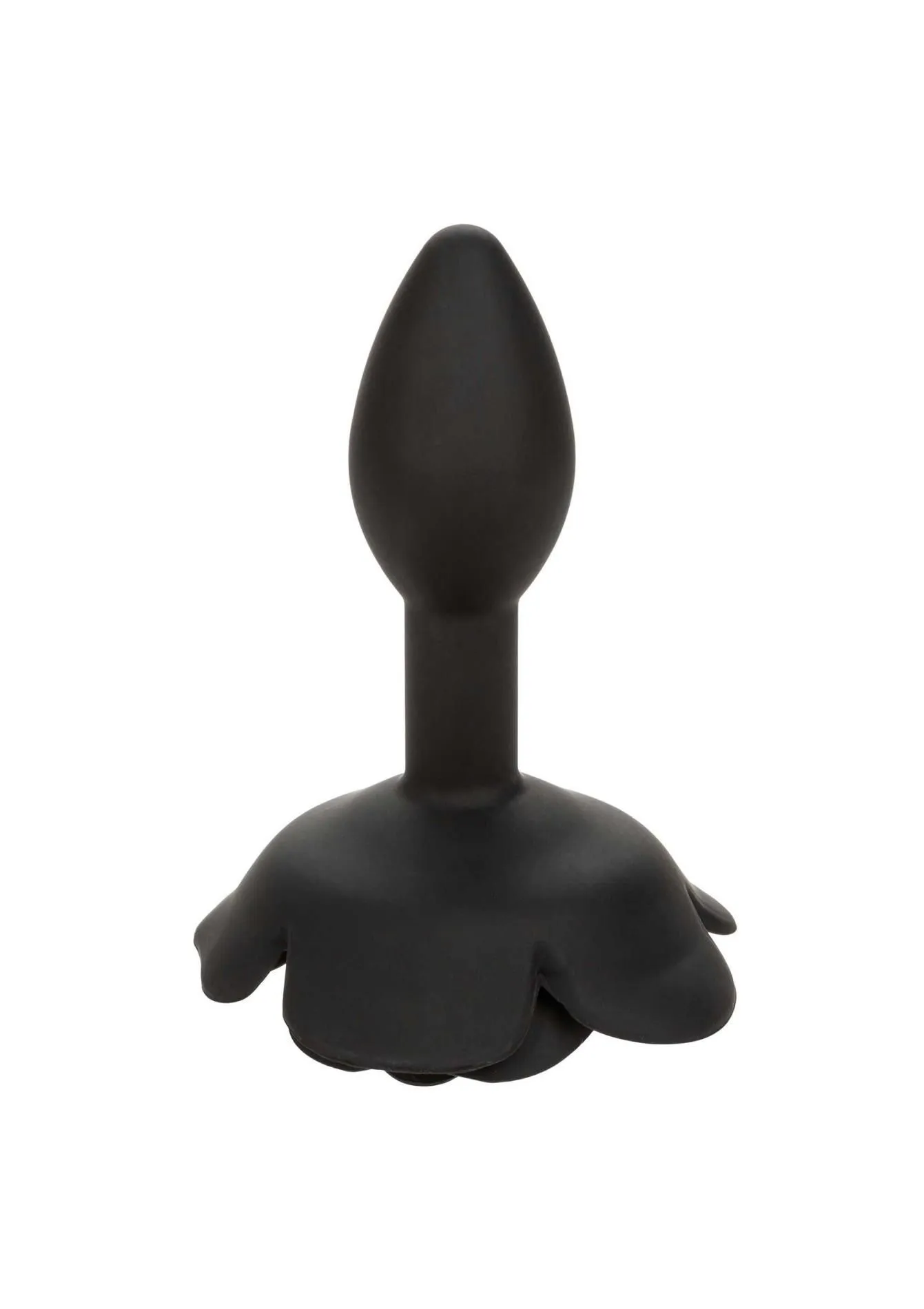 Анальная пробка Calexotics Rose Anal Plug Small, 7.5 см (черный)