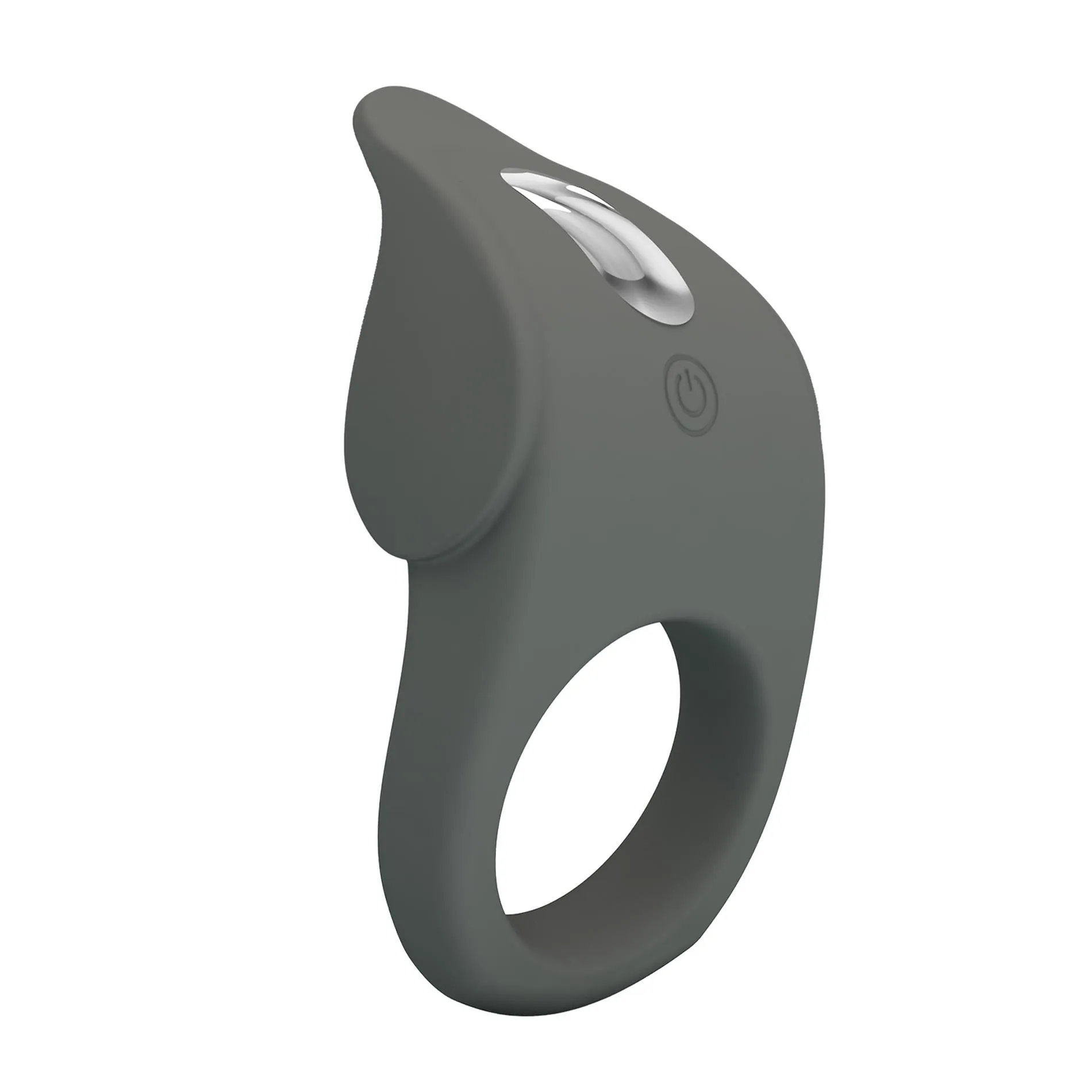 Віброкільце Pretty Love Master ring, 8,7 см (сірий)