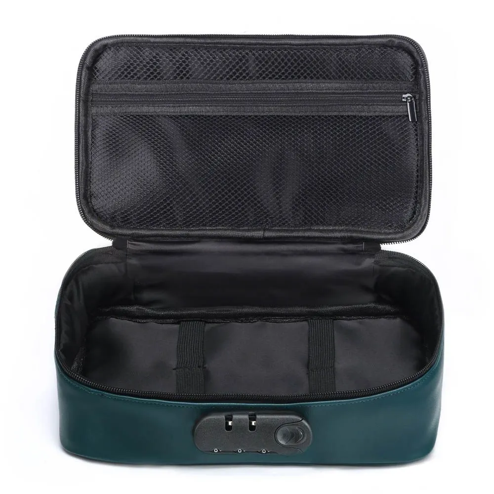 Dorcel Discreet Box Luxury Green - Kuferek na akcesoria erotyczne, Zielony, 27 cm