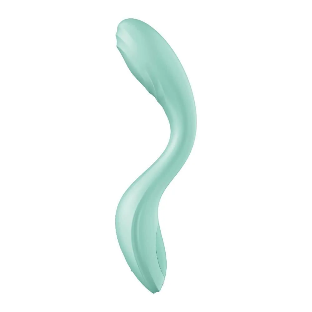 Satisfyer Rrrolling Pleasure - Wibrator do punktu G, Mięta, 22 cm