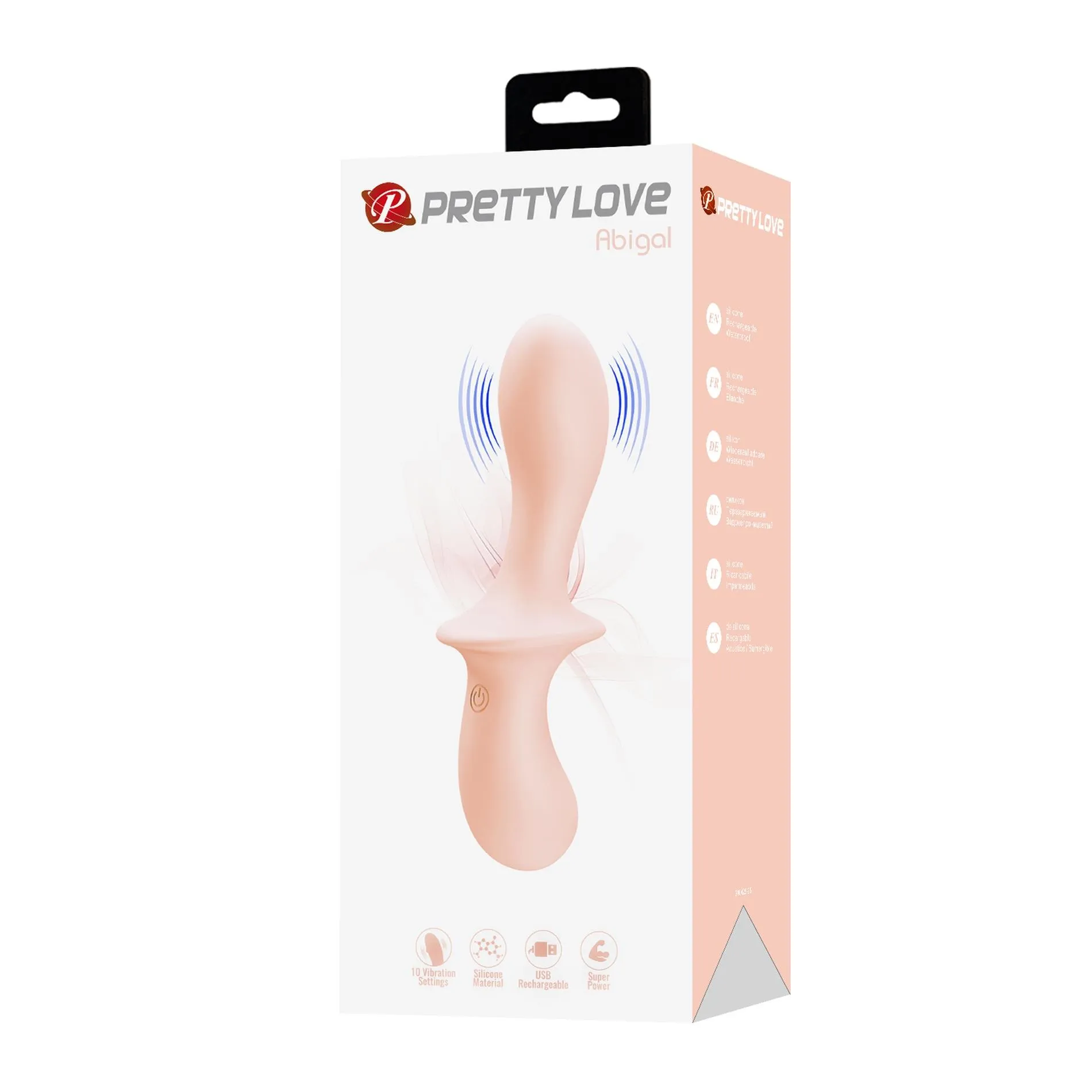 Pretty Love Abigal - Wibrator, Jasnoróżowy, 16 cm