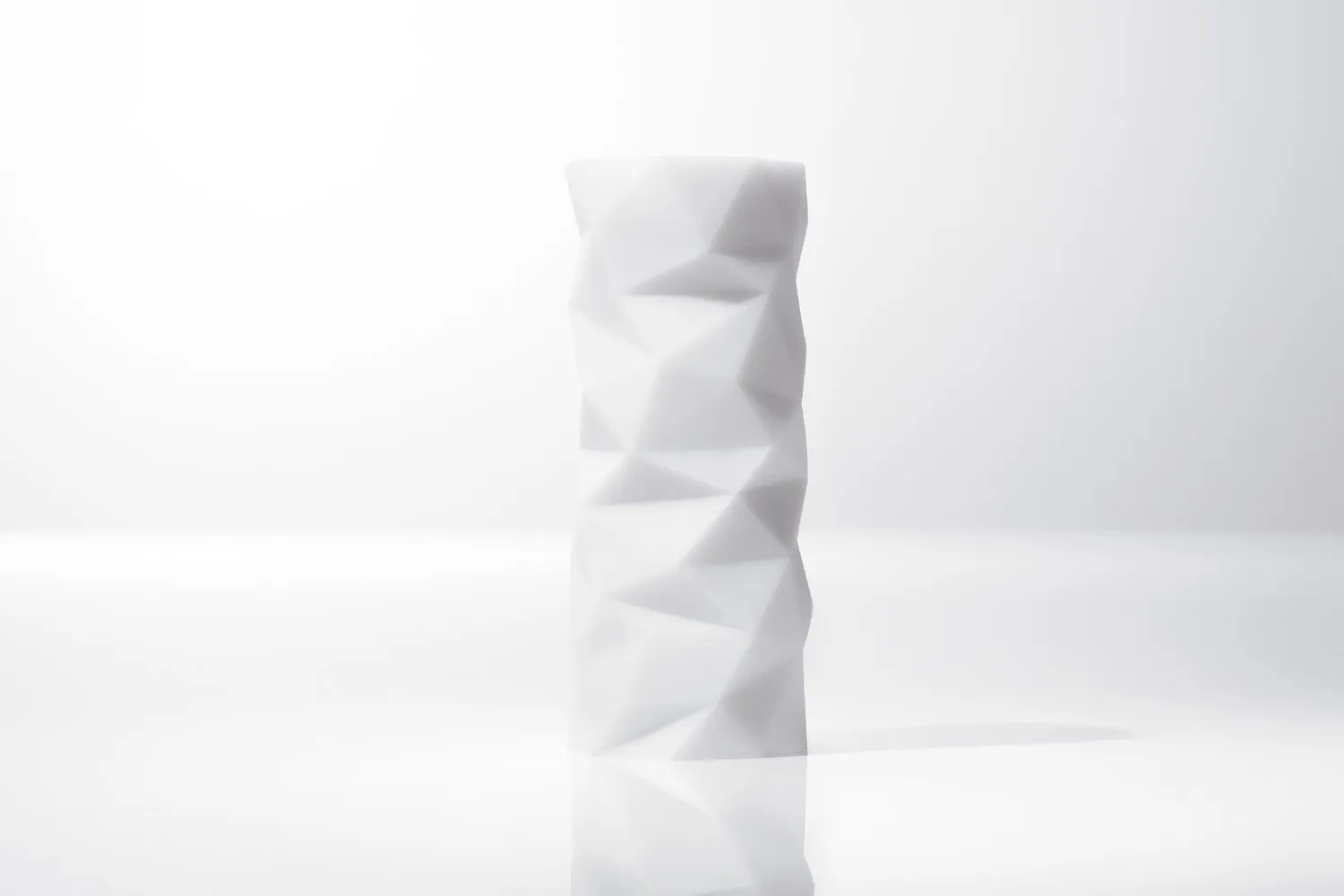 Мастурбатор Tenga 3D Polygon (белый)
