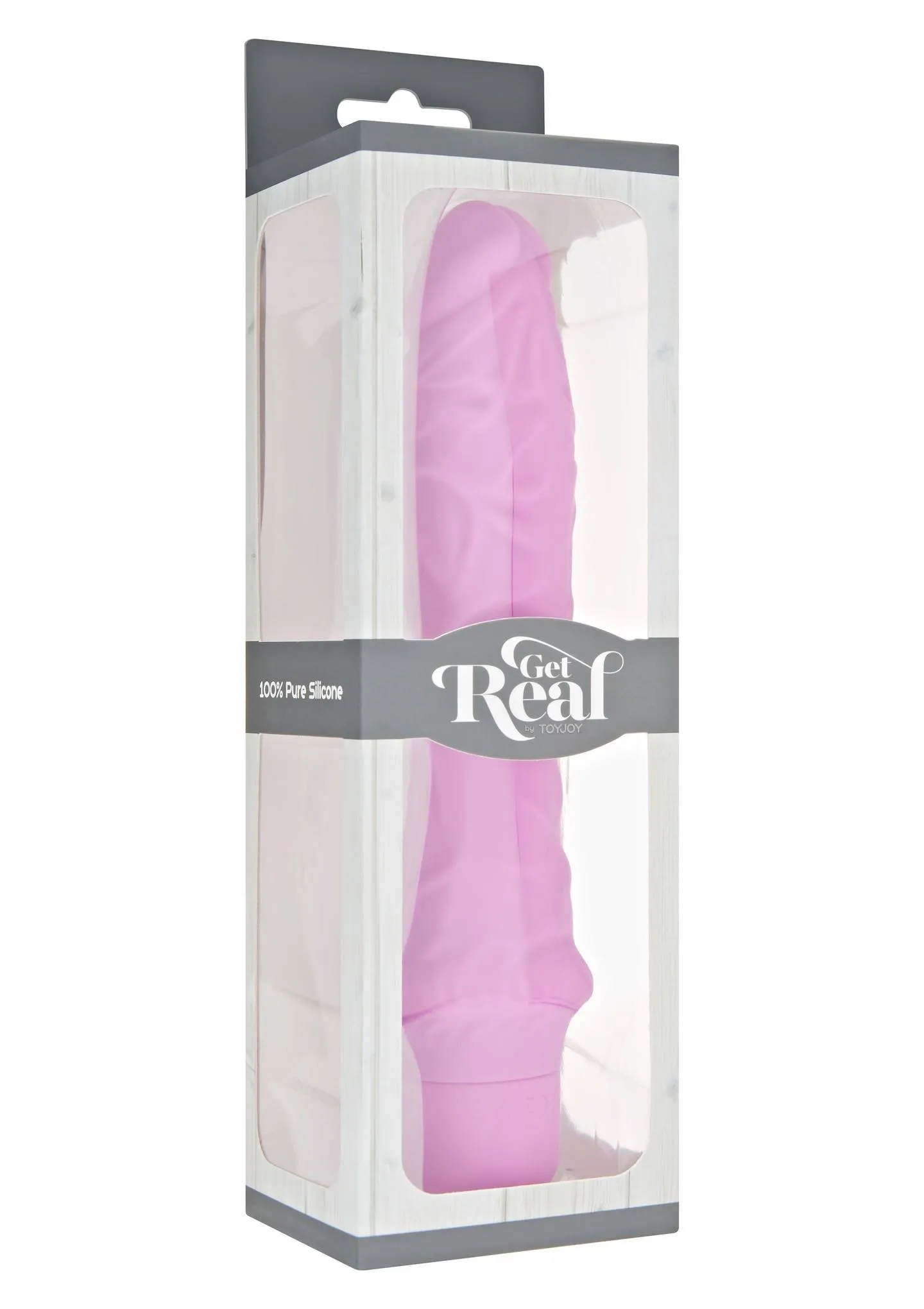 Вібратор Get Real Classic Large, 25 см (рожевий)