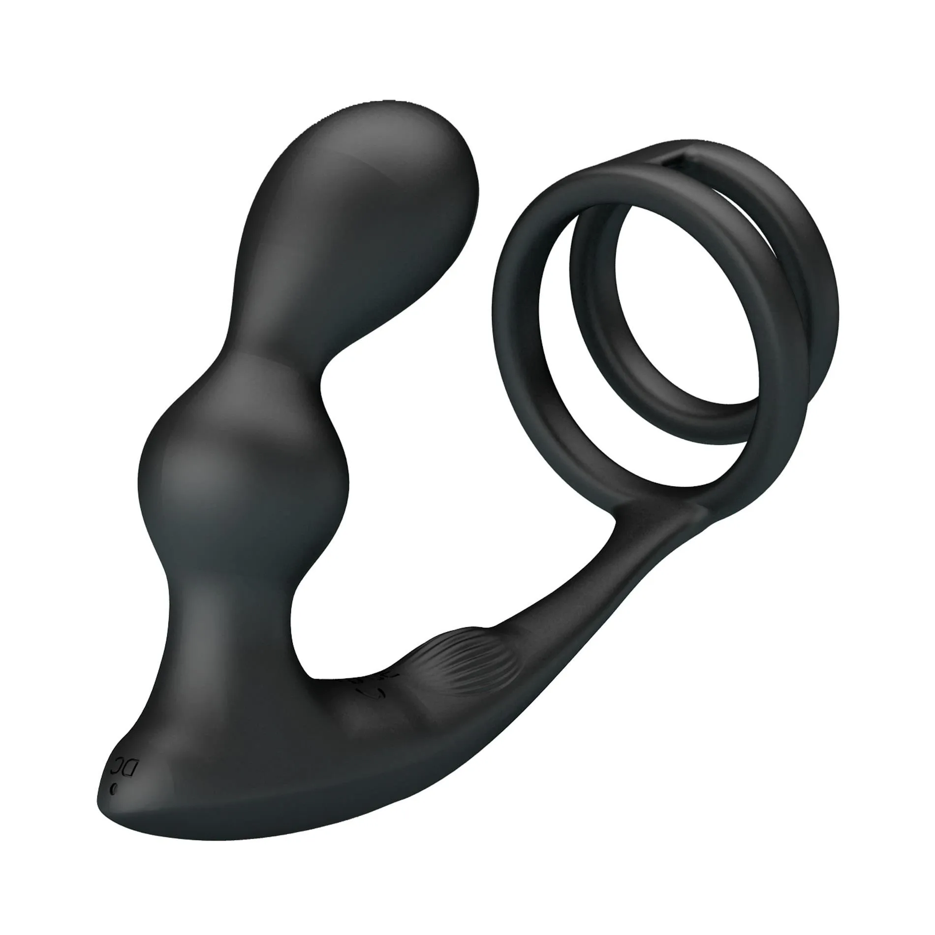 Вібростимулятор простати MR Play Remote Control, 13.5 см (чорний)