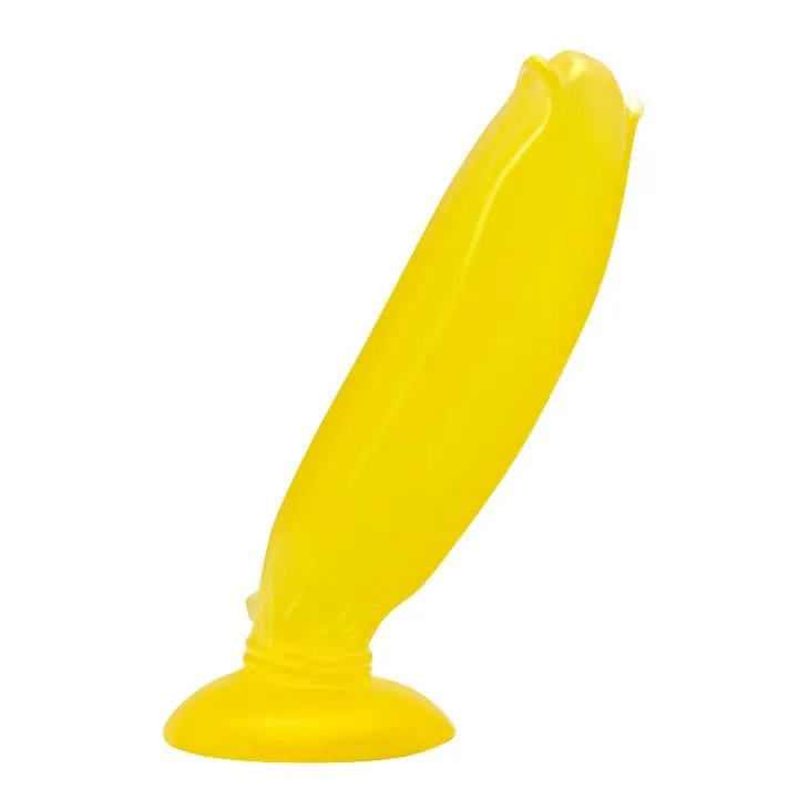 BAILE Passionate Fruit - Dildo, Żółty, 17 cm