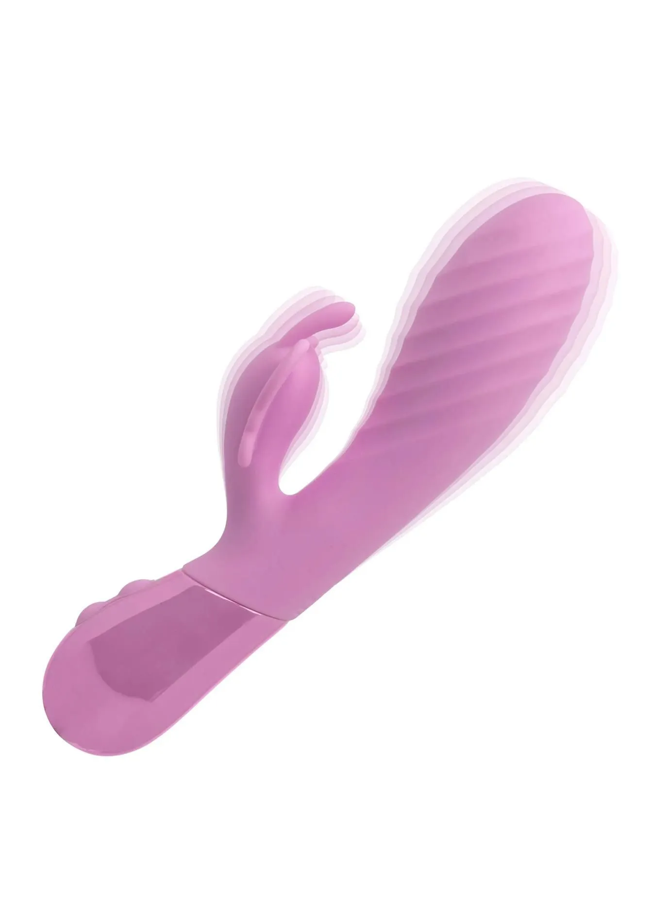 Вібратор-кролик Calexotics Dual Flutter, 11.5 см (бузковий)