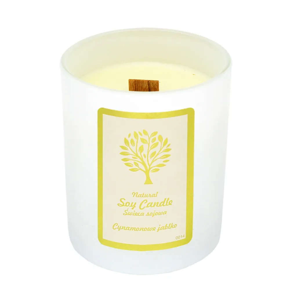 Aurora Natural Soy Candle - Świeca, Jabłko, 150 ml