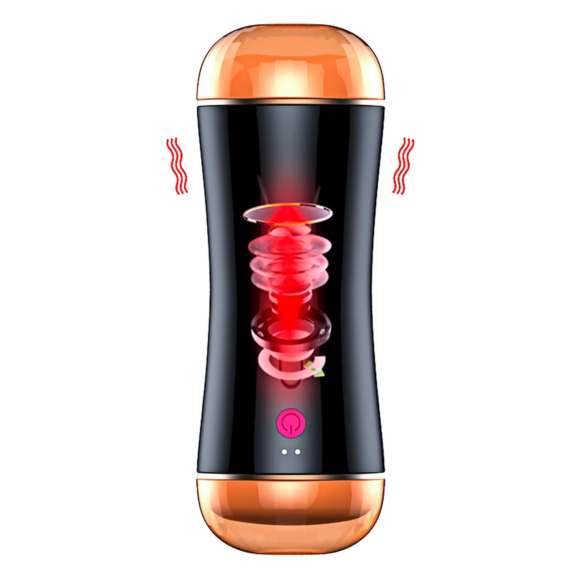 Мастурбатор B-Series Fox Vibrating Masturbation Cup (розовый)
