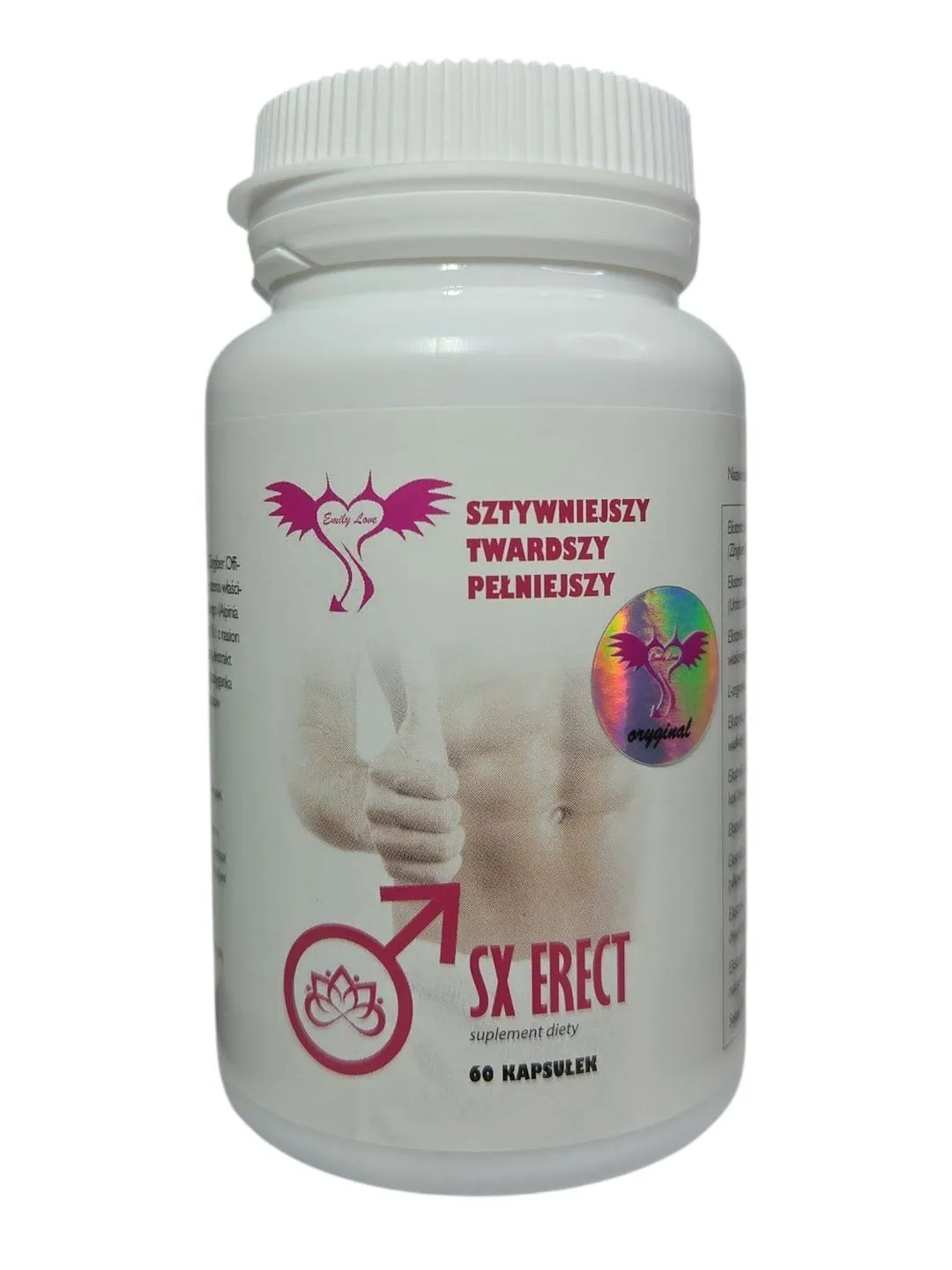 Таблетки для ерекції Emily Love SX Erect, 60 шт