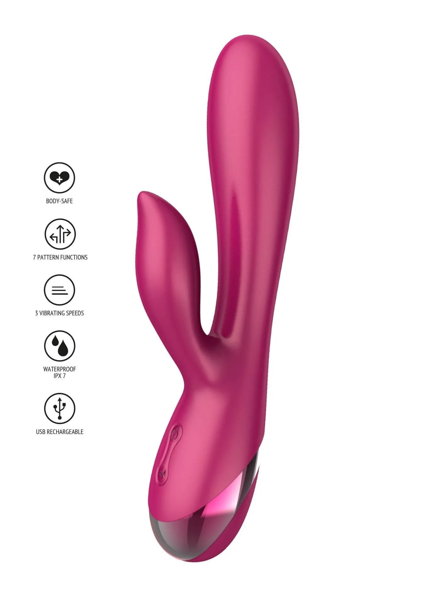 Xocoon Endless Love G-Spot - Wibrator królik, Różowy, 19 cm