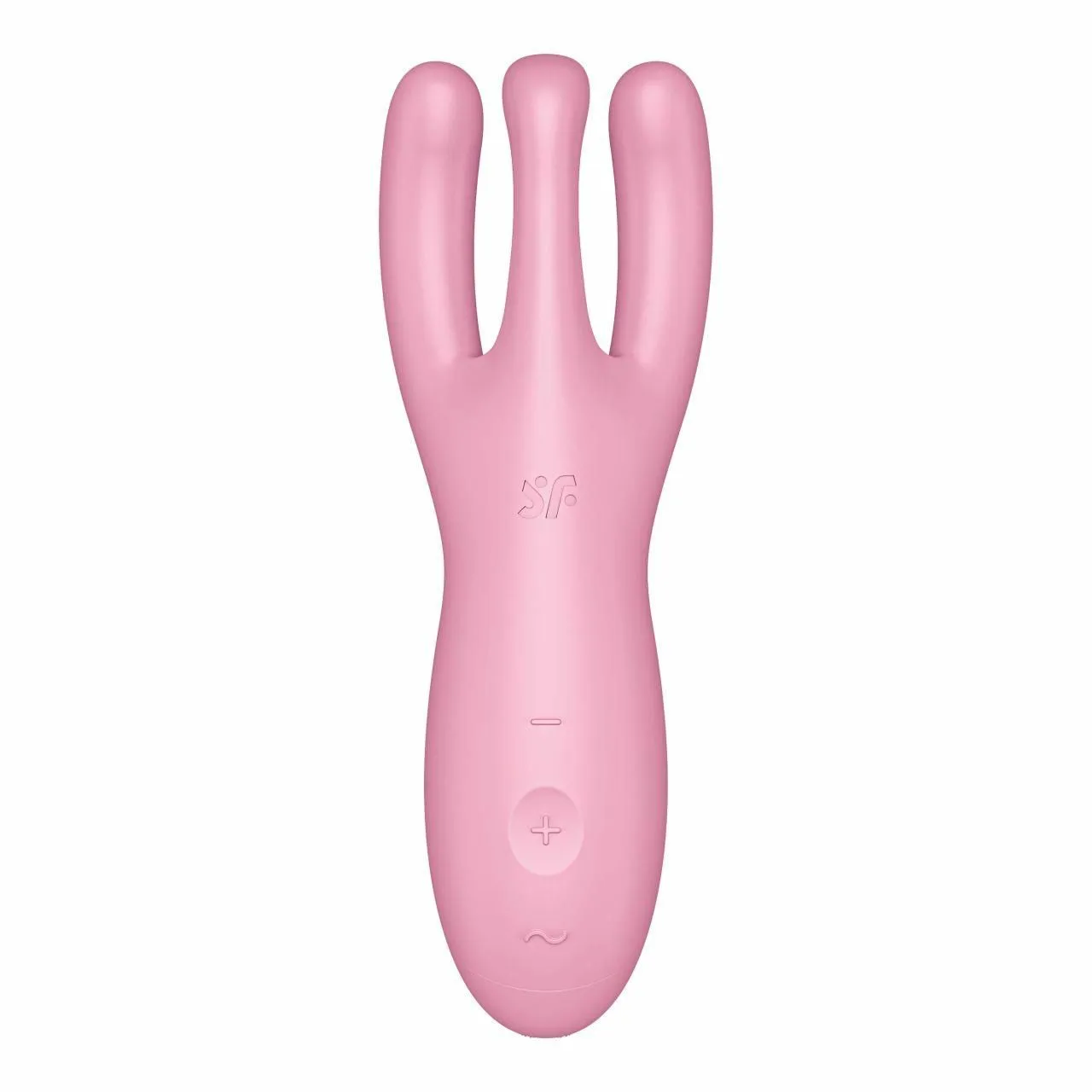Вібратор для клітора Satisfyer Threesome 4, 14 см (рожевий)