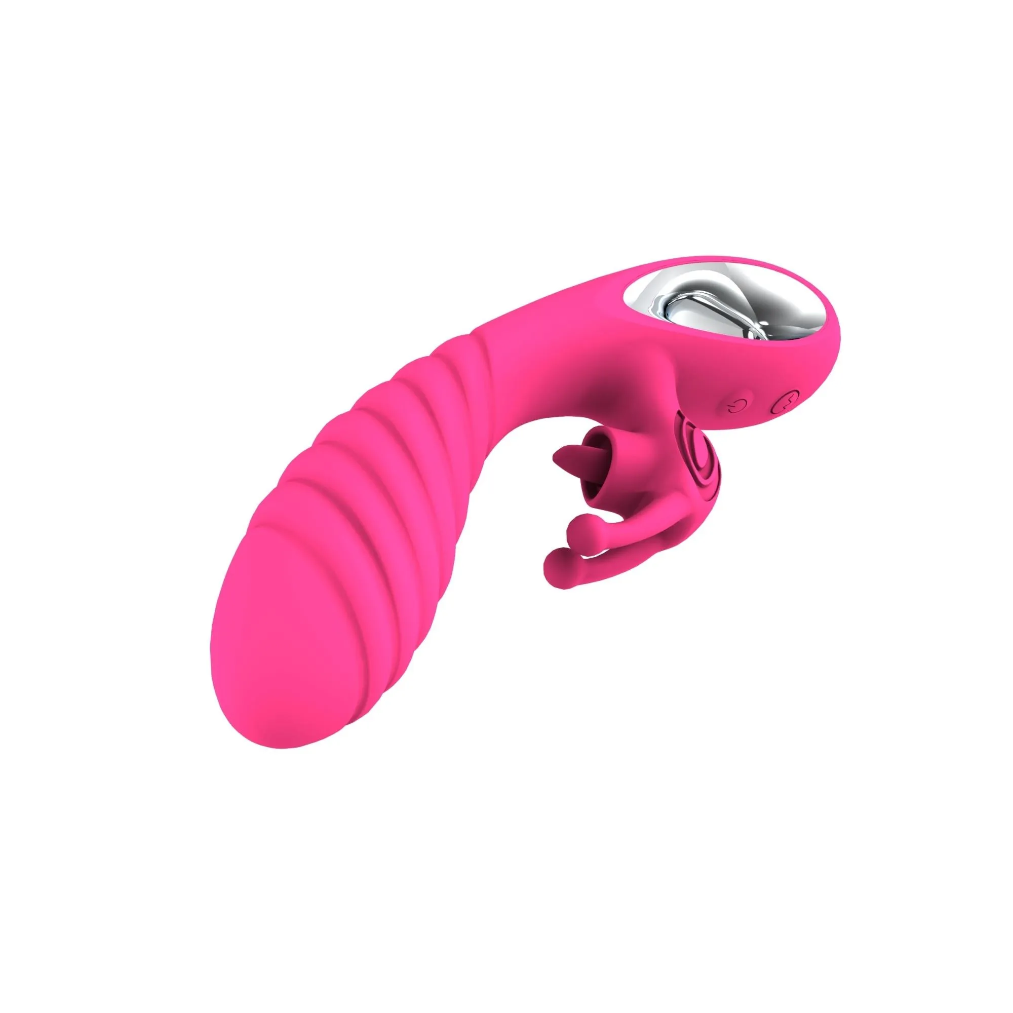 B - Series Lyla Boss Series Vicky - Wibrator królik, Różowy, 20.4 cm