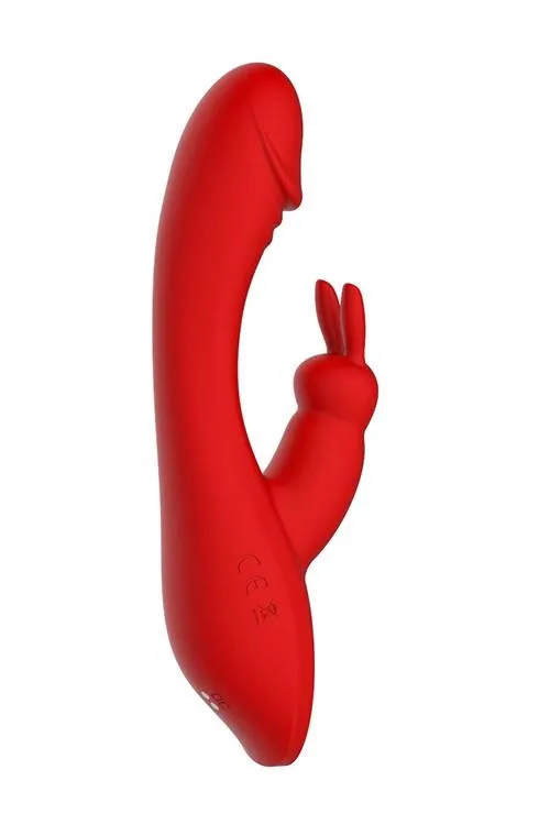 Dream Toys Red Revolution Artemis - Wibrator królik, Czerwony, 21 cm