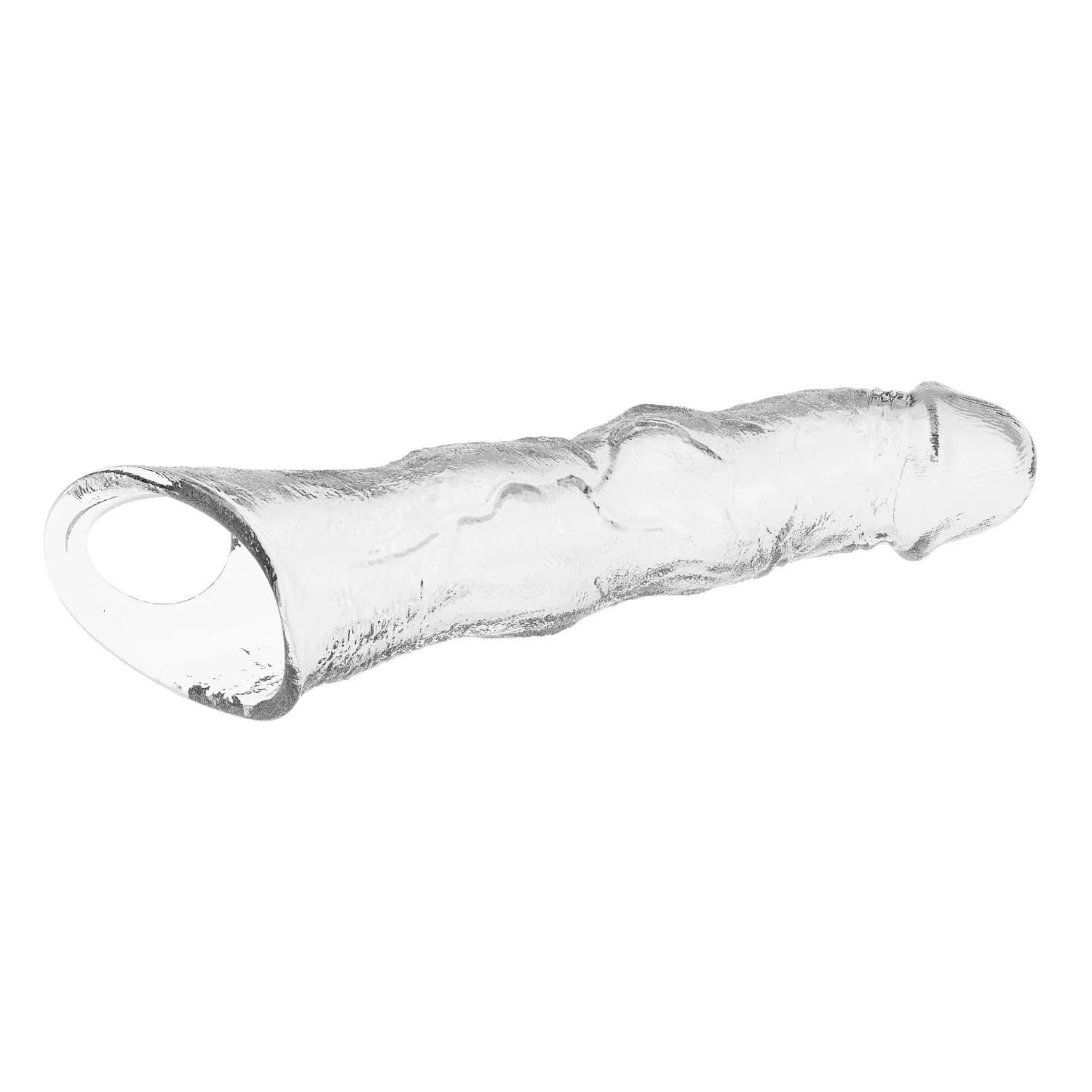 Насадка на пеніс Pretty Love Extension Penis Sleeve Blocks, 28 см (прозорий)