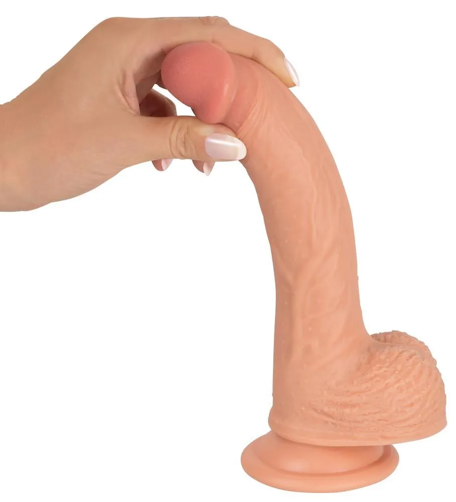 Realistixxx Real Lover Medium - Dildo, W kolorze cielistym, 21.7 cm