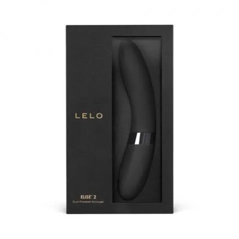 Вібратор Lelo Elise 2, 22 см (чорний)