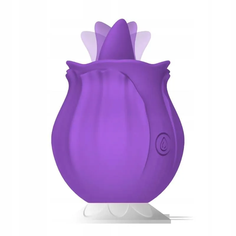 Вібратор для клітора Purple Rose, 7,8 см (фіолетовий)