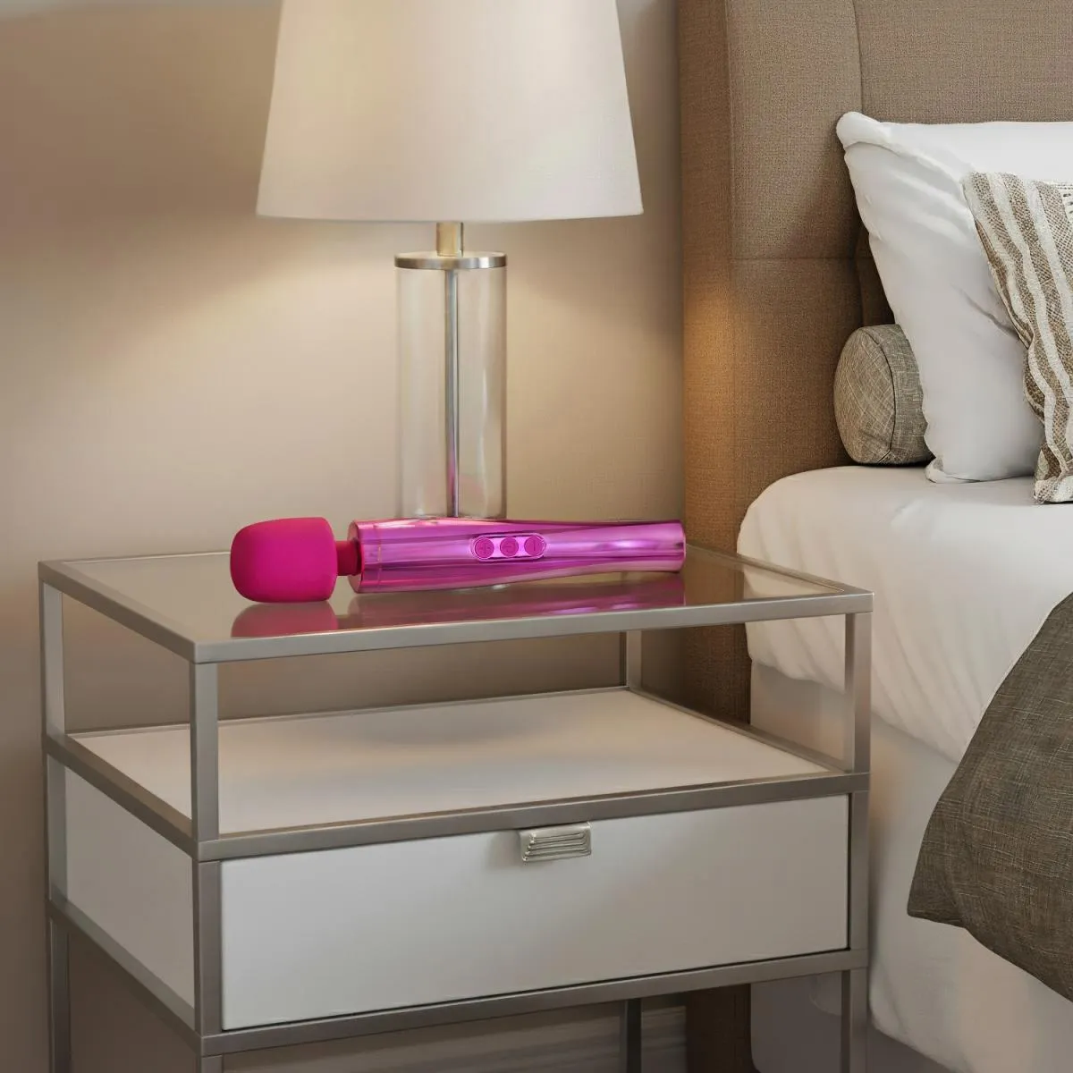 Вибромассажер EasyToys MyMagicWand, 33 см (розовый)