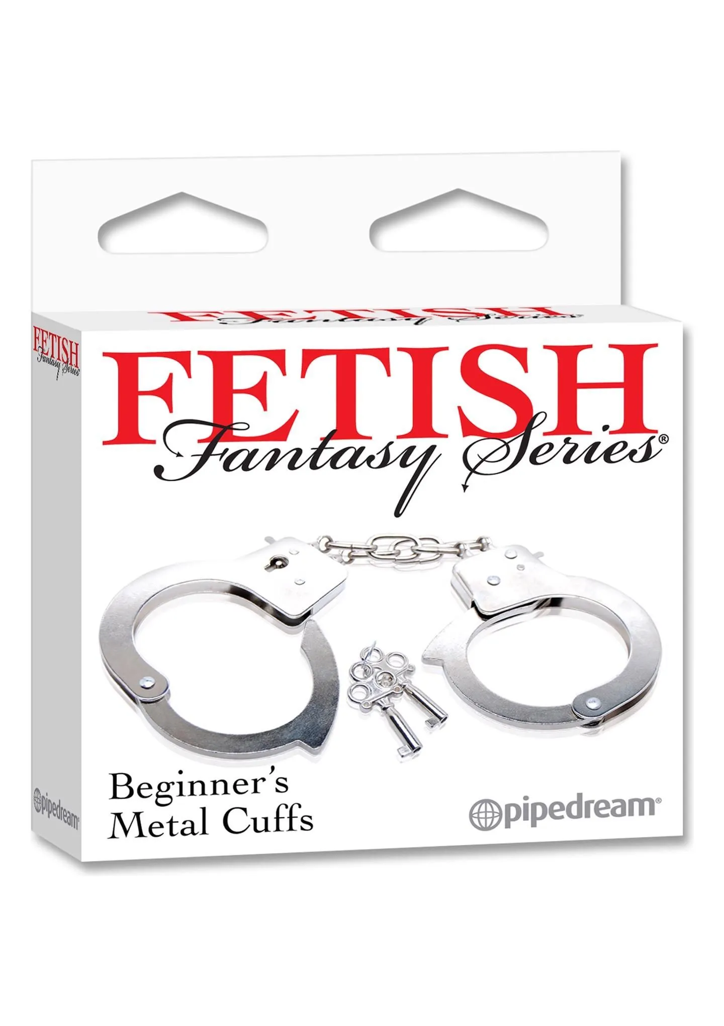Наручники Fetish Fantasy Beginner Metal Cuffs (сріблястий)