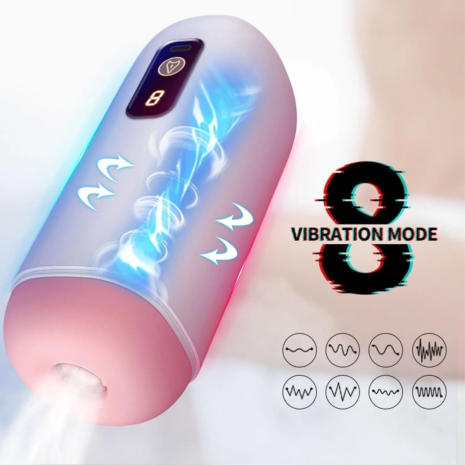 Автоматичний мастурбатор B - Series Fox USB Rechargeable (рожевий)