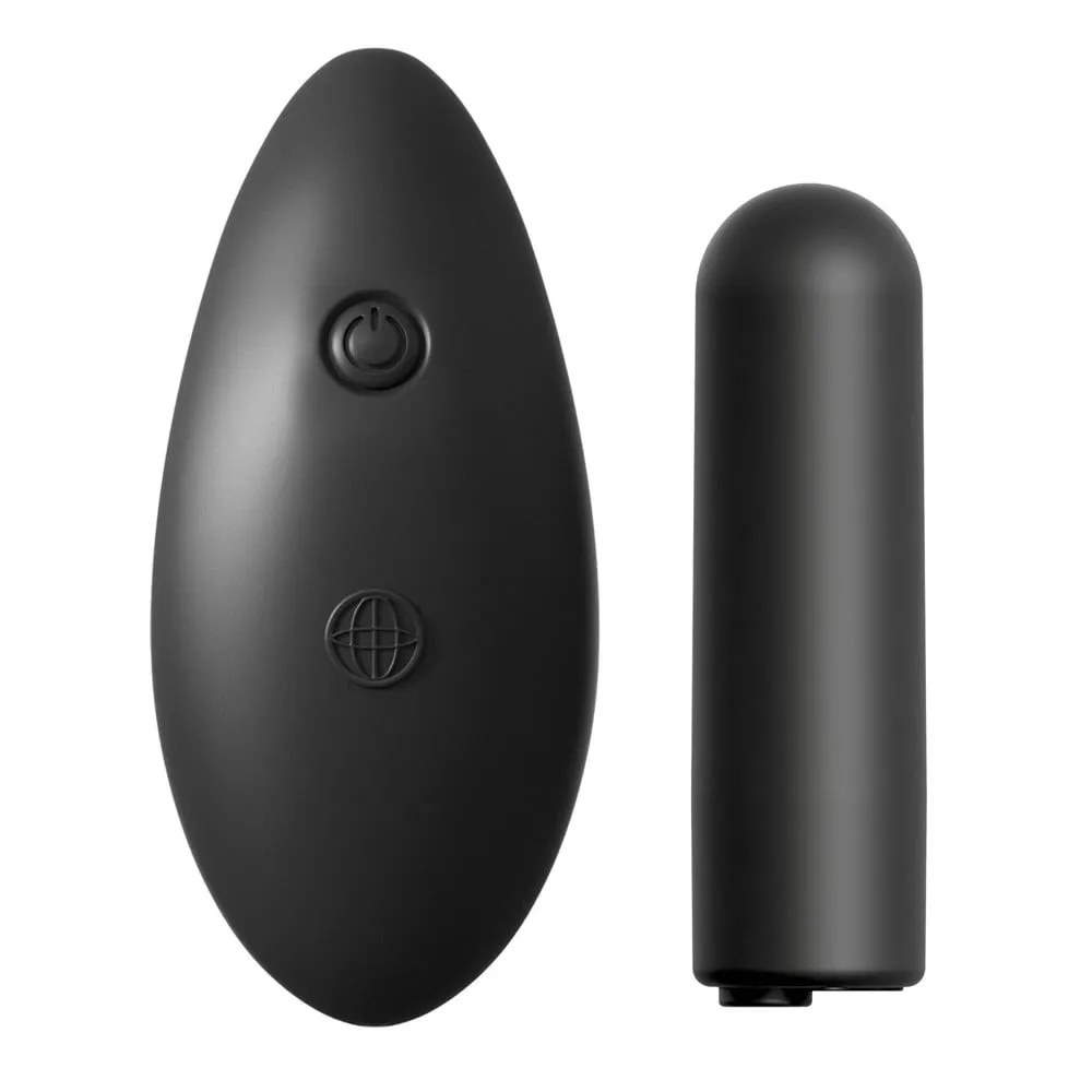 Вибратор в трусики Pipedream Fetish Fantasy Series Remote Panty, 7 см (черный)