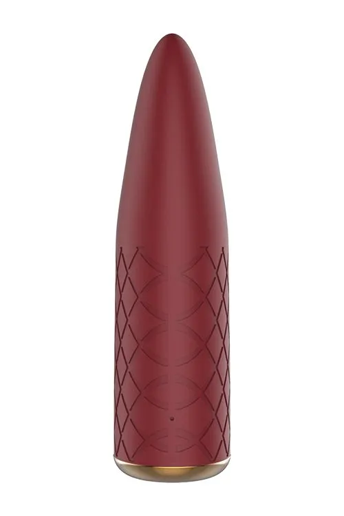 Кліторальний вібратор Dream Toys Romance Marly, 11 см (бордовий)