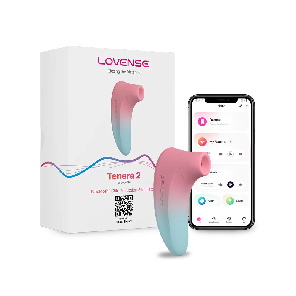 Lovense Tenera 2 - Bezdotykowy stymulator łechtaczki, Multi, 12 cm