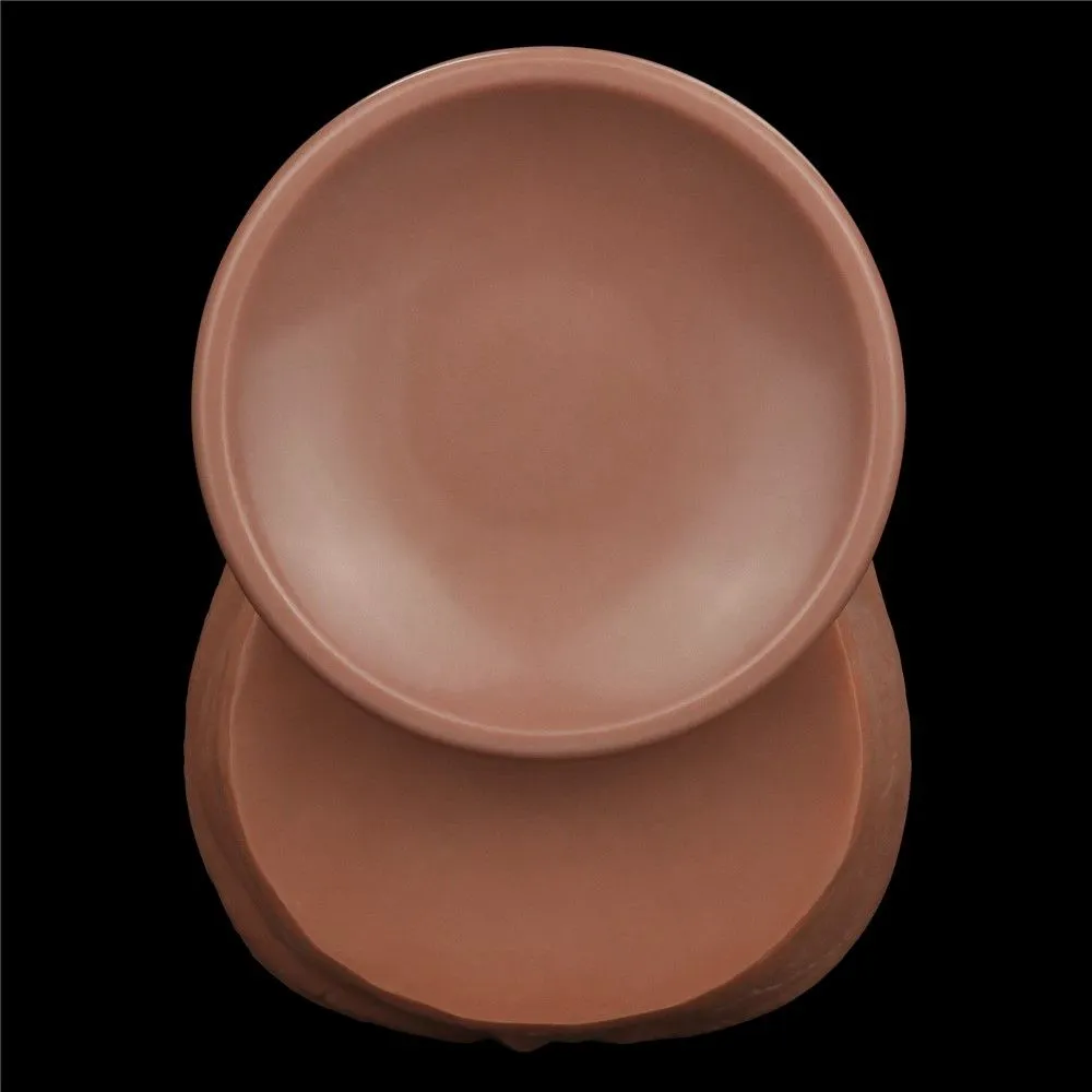 Фалоімітатор LoveToy Sliding-Skin Dual Layer Dong King Sized, 36 см (тілесний)