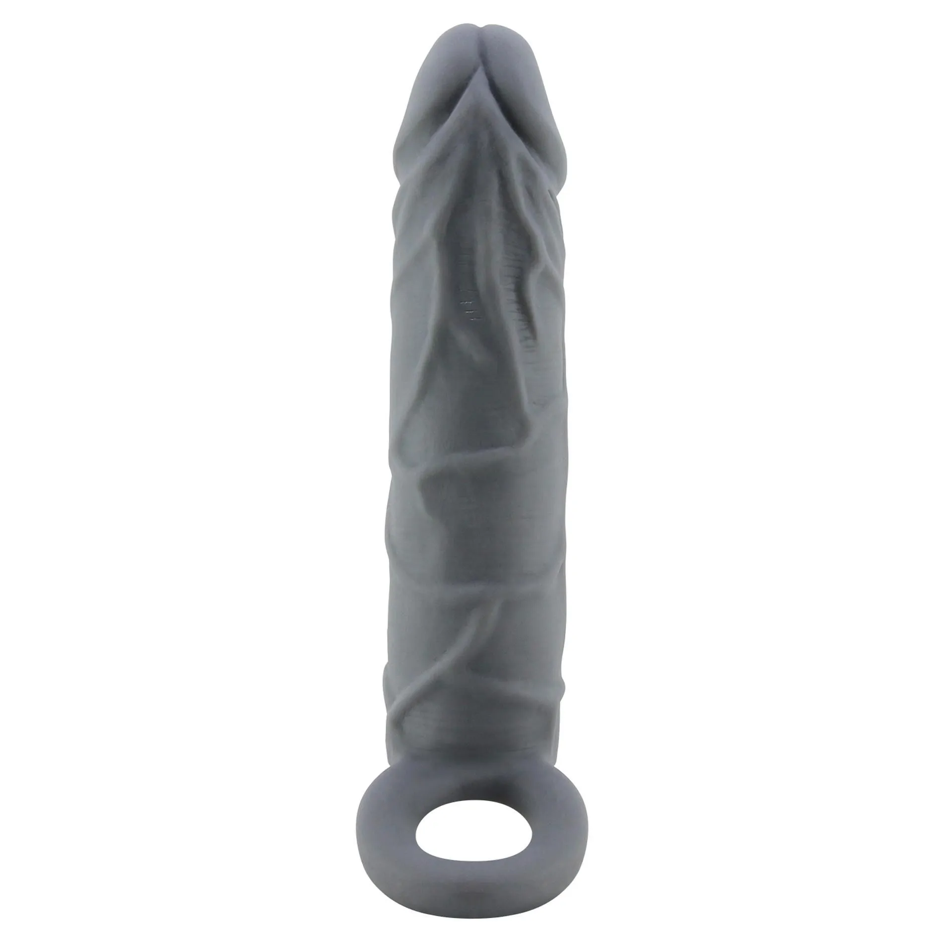 Насадка на пеніс Pretty Love Penis Sleeve, 18 см (чорний)